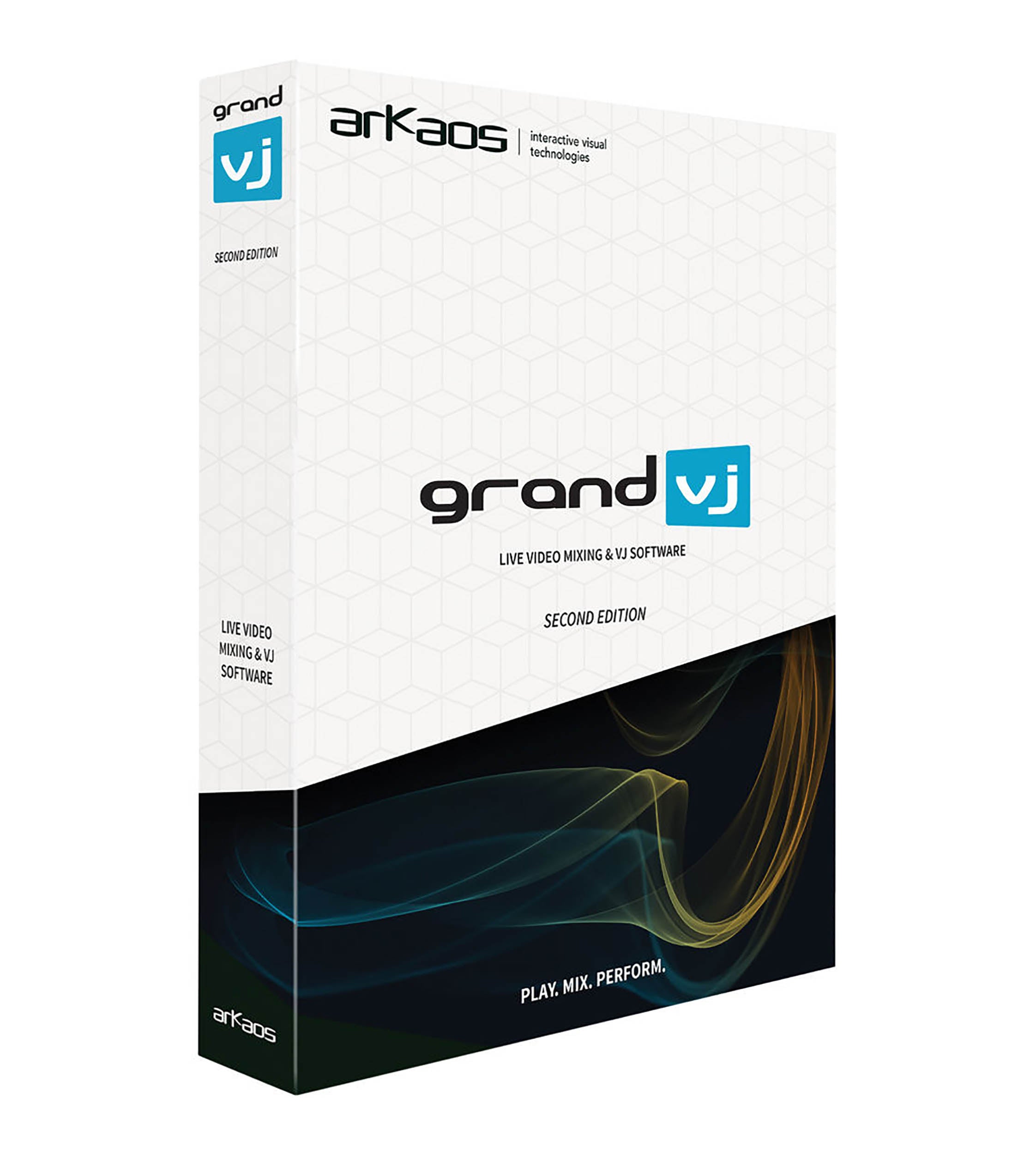 ADJ GRAND VJ 2.0-UG, Eight Layer Video Mix VJ Software by ADJ