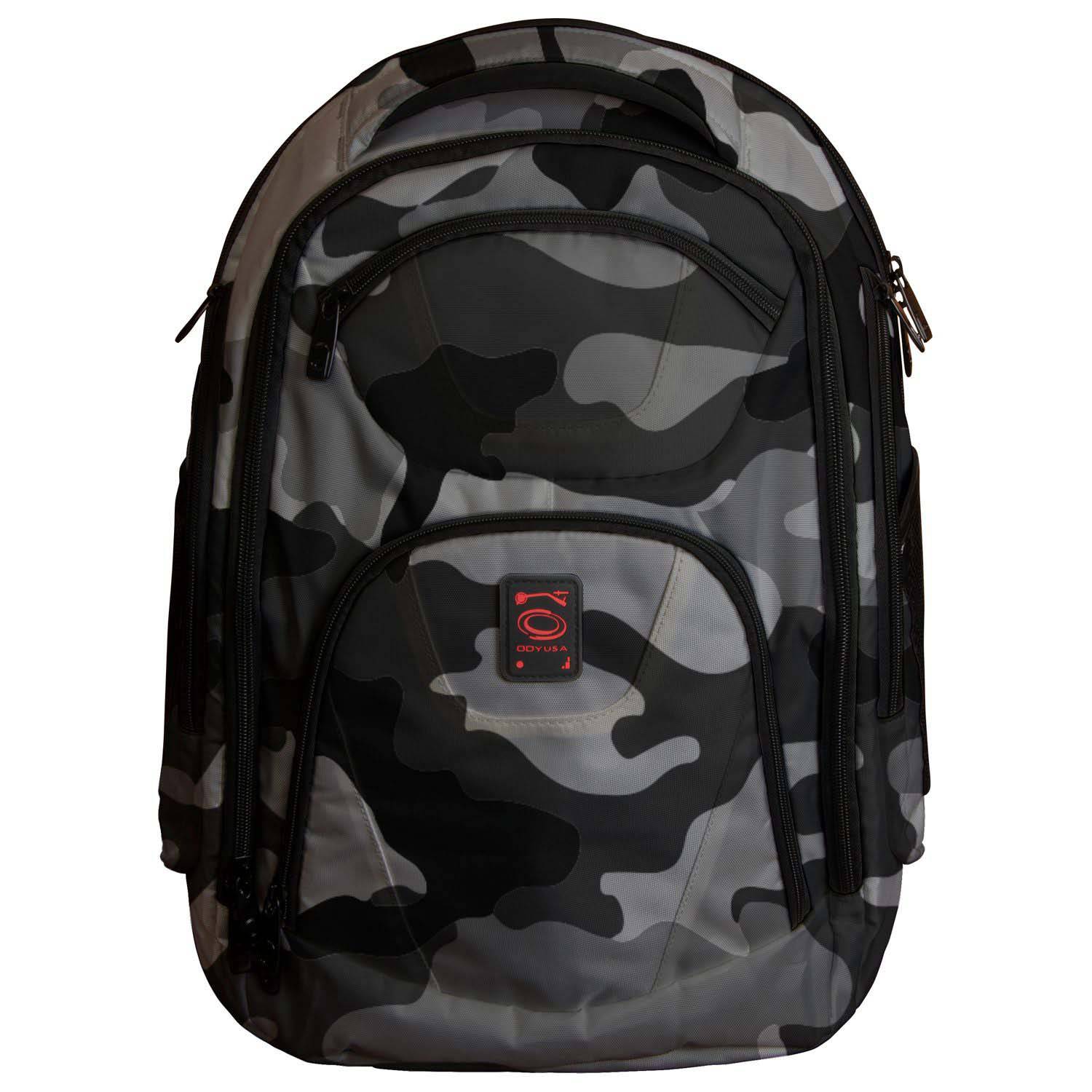Odyssey BPBACKTRAKXLGYC Backtrak XL DJ Backpack Gray Camouflage - Hollywood DJ