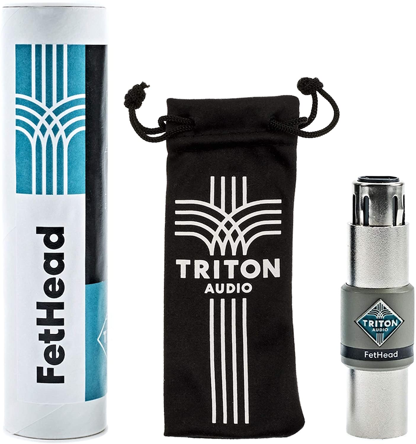 Triton Audio FetHead Mic Booster Preamp for Ribbon & Dynamic Microphones works with SM7B - Hollywood DJ