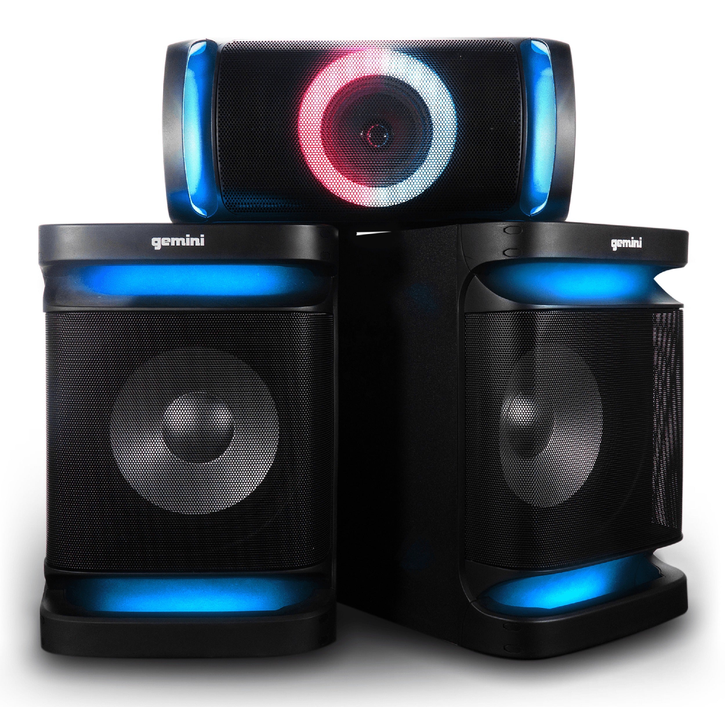 Stereo with deals light up speakers