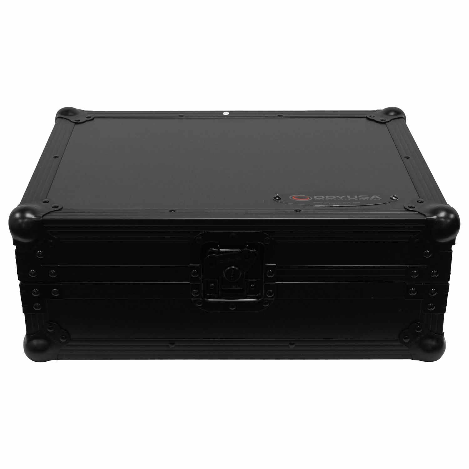 Odyssey FZCDJBL Universal DJ Flight Case for Large Format Media Player - Black - Hollywood DJ