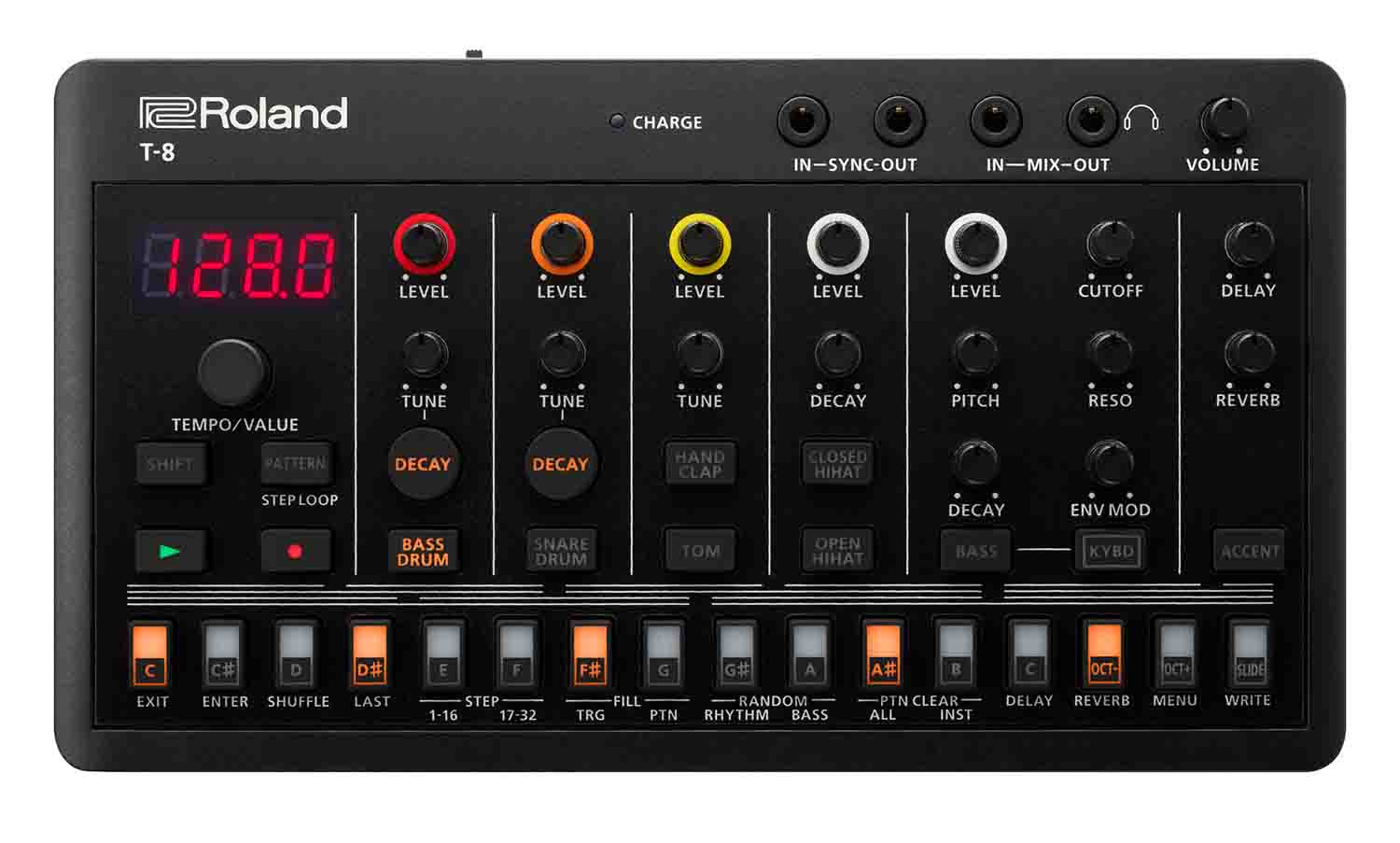 Roland Aira Compact T-8 Beat Machine - Hollywood DJ