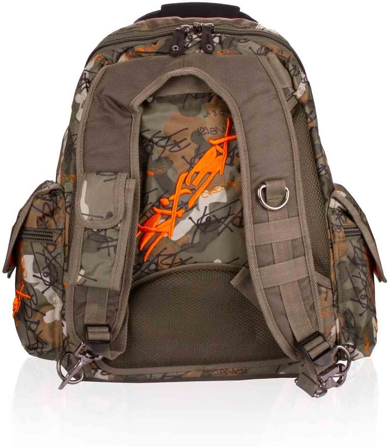 BloxBox DJ Rucksack Backpack In Combat / Olive / Green Camo - Hollywood DJ