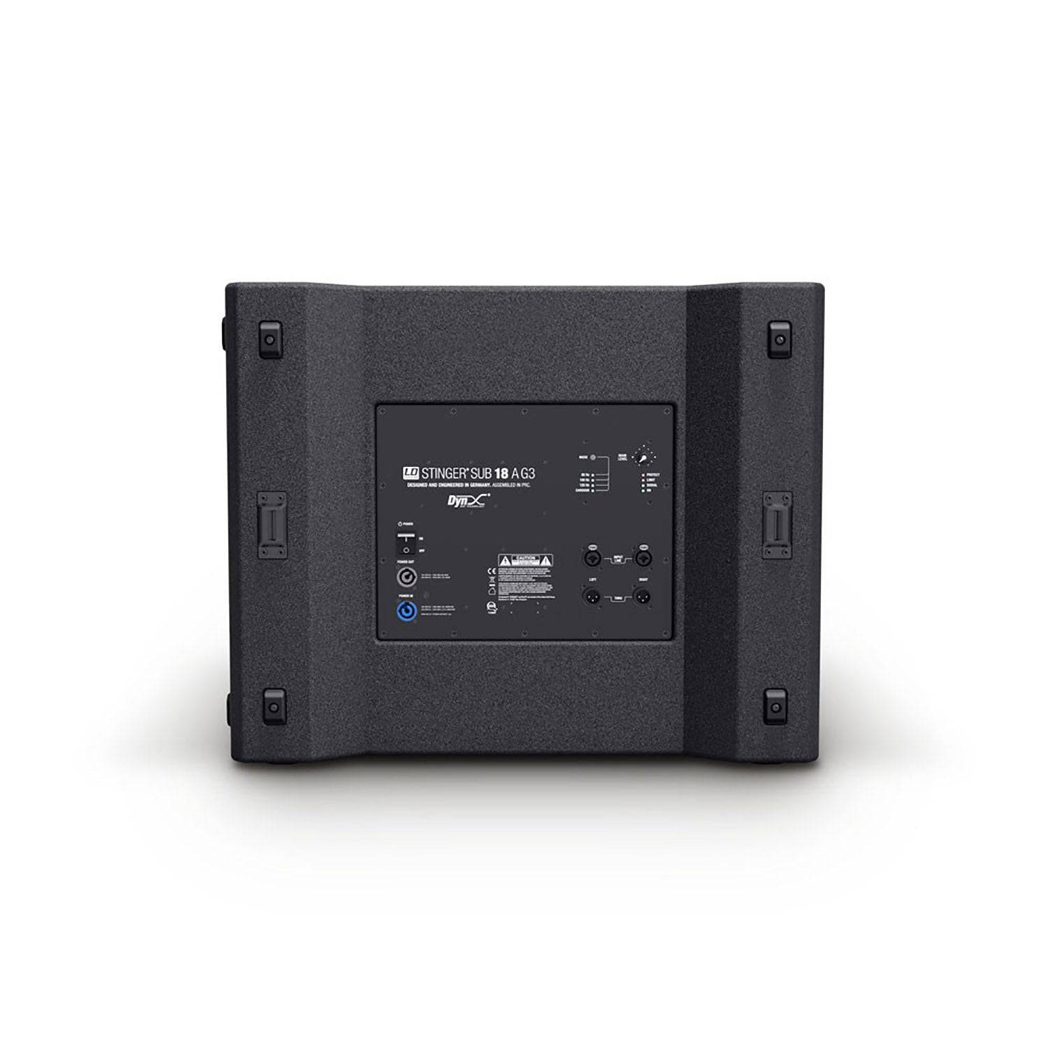 LD Systems STINGER SUB 18 A G3, 18 Inches Active Bass-Reflex PA Subwoofer - Hollywood DJ