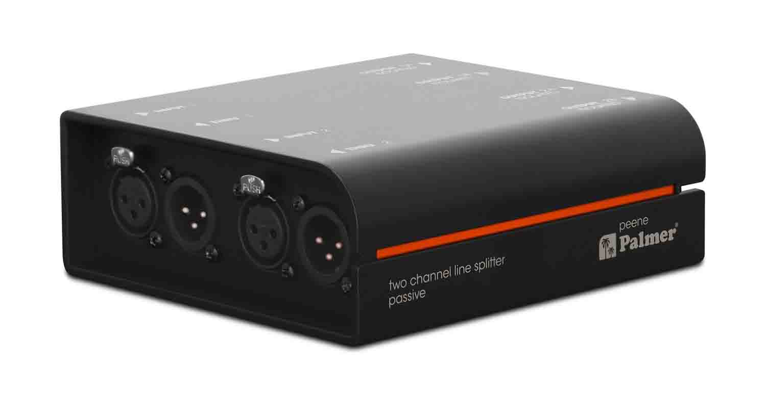 B-Stock: Palmer peene Passive 2-Channel Line Splitter - Hollywood DJ