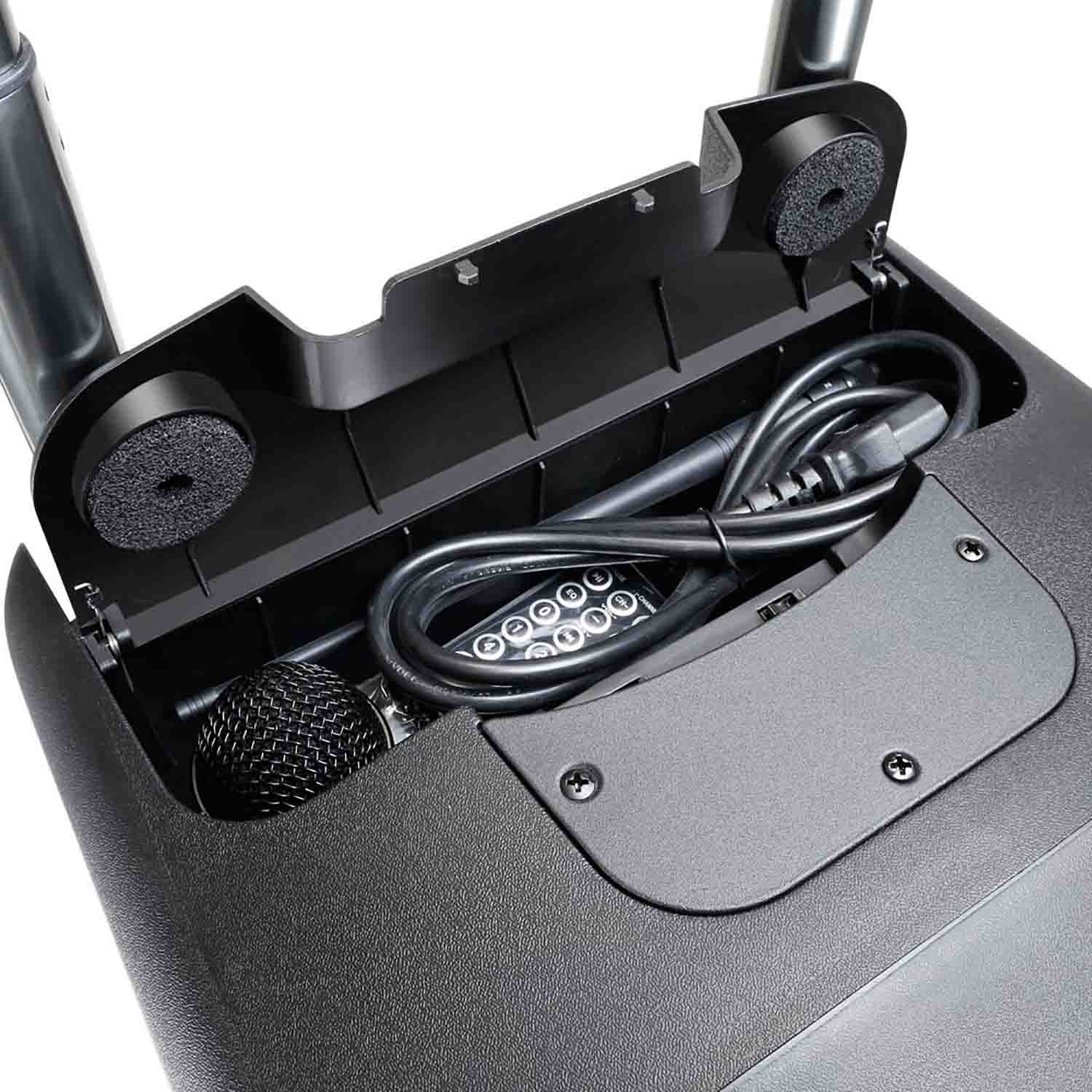 LD Systems ROADBUDDY 10 B5, Battery Powered Bluetooth Speaker With Mixer And Wireless Microphone - Hollywood DJ