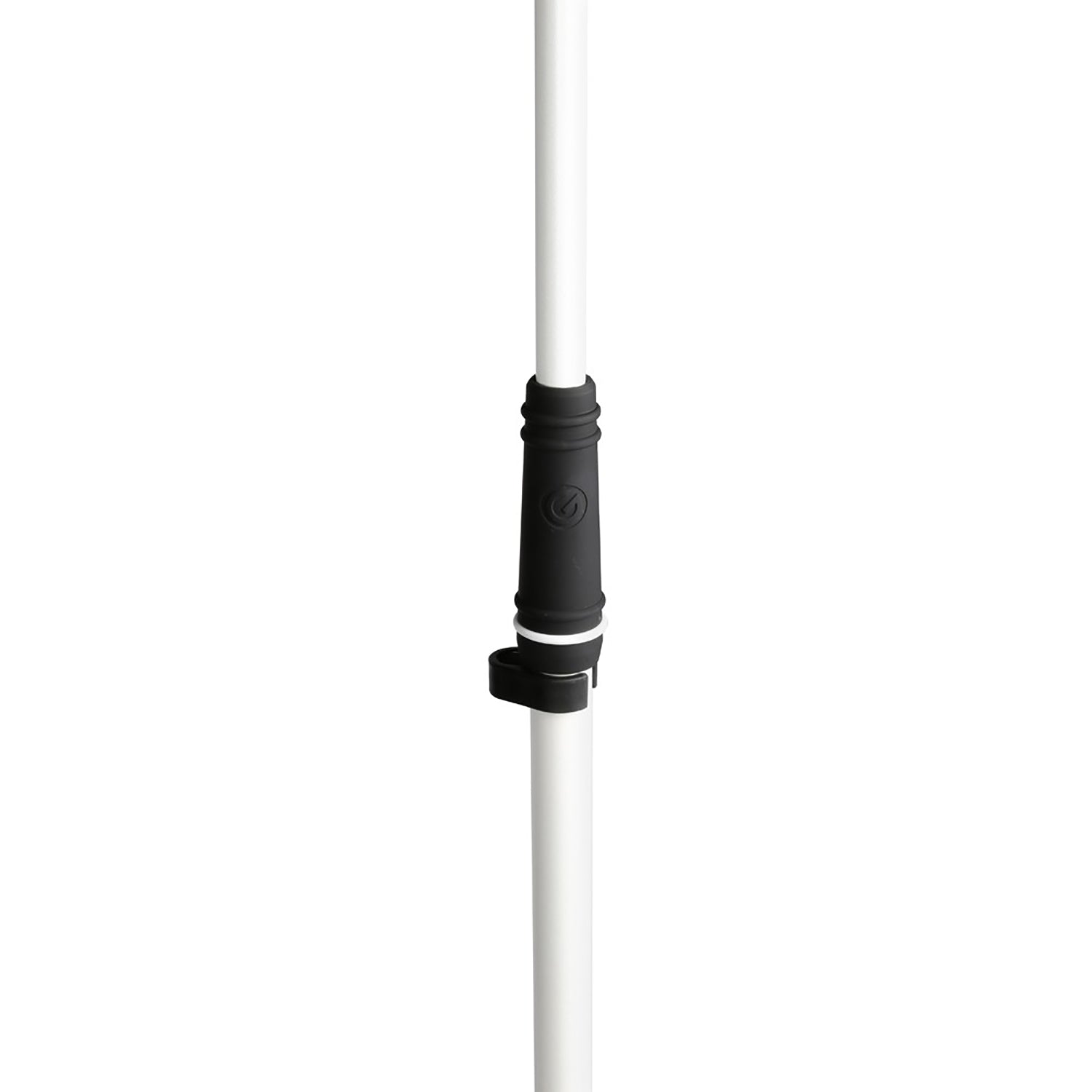 Gravity GMS23W Microphone Stand With Round Base - White - Hollywood DJ