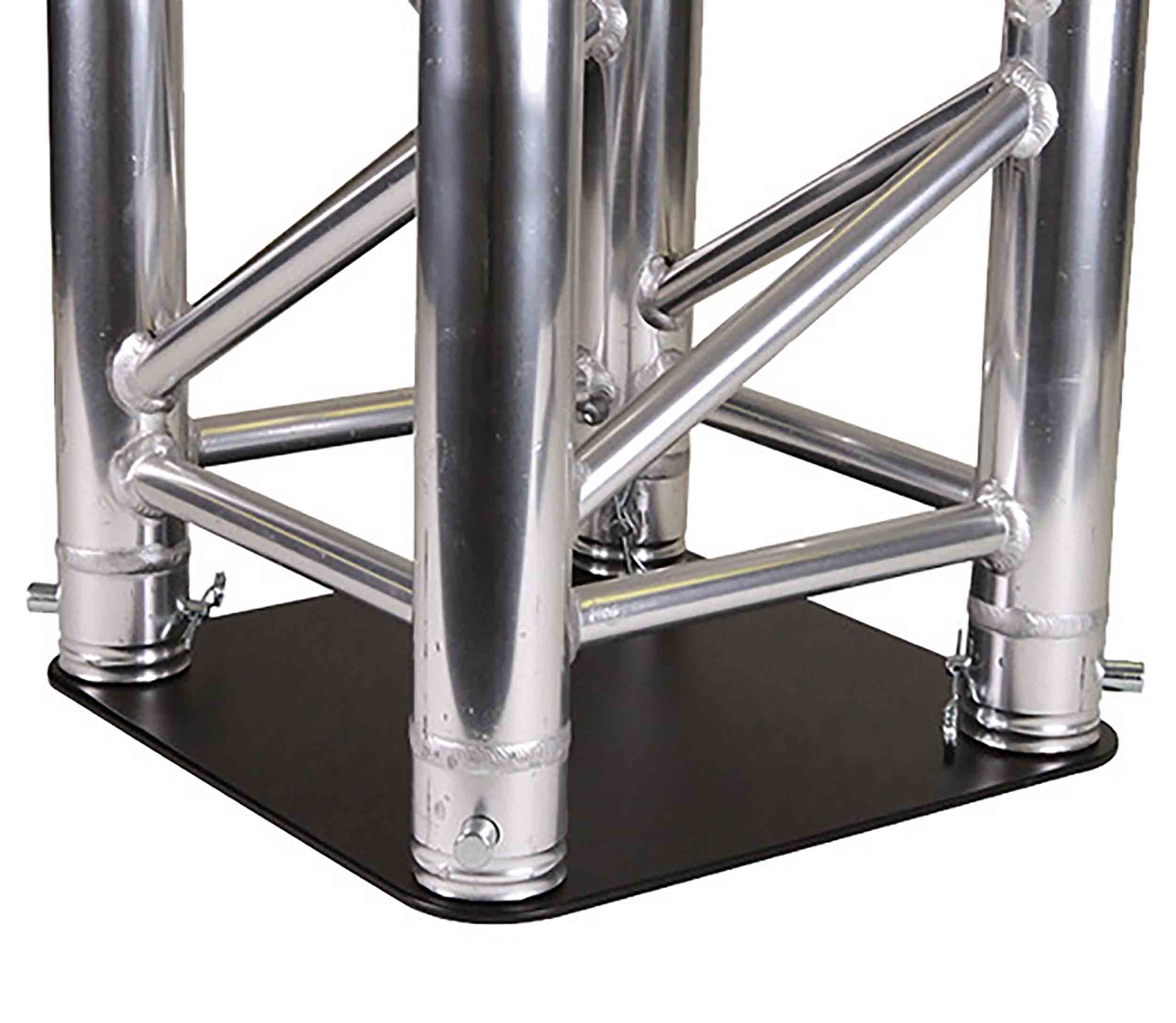 Global Truss SQ-4137 BLK/MTE, End Cap for F34 Square Truss - Black - Hollywood DJ