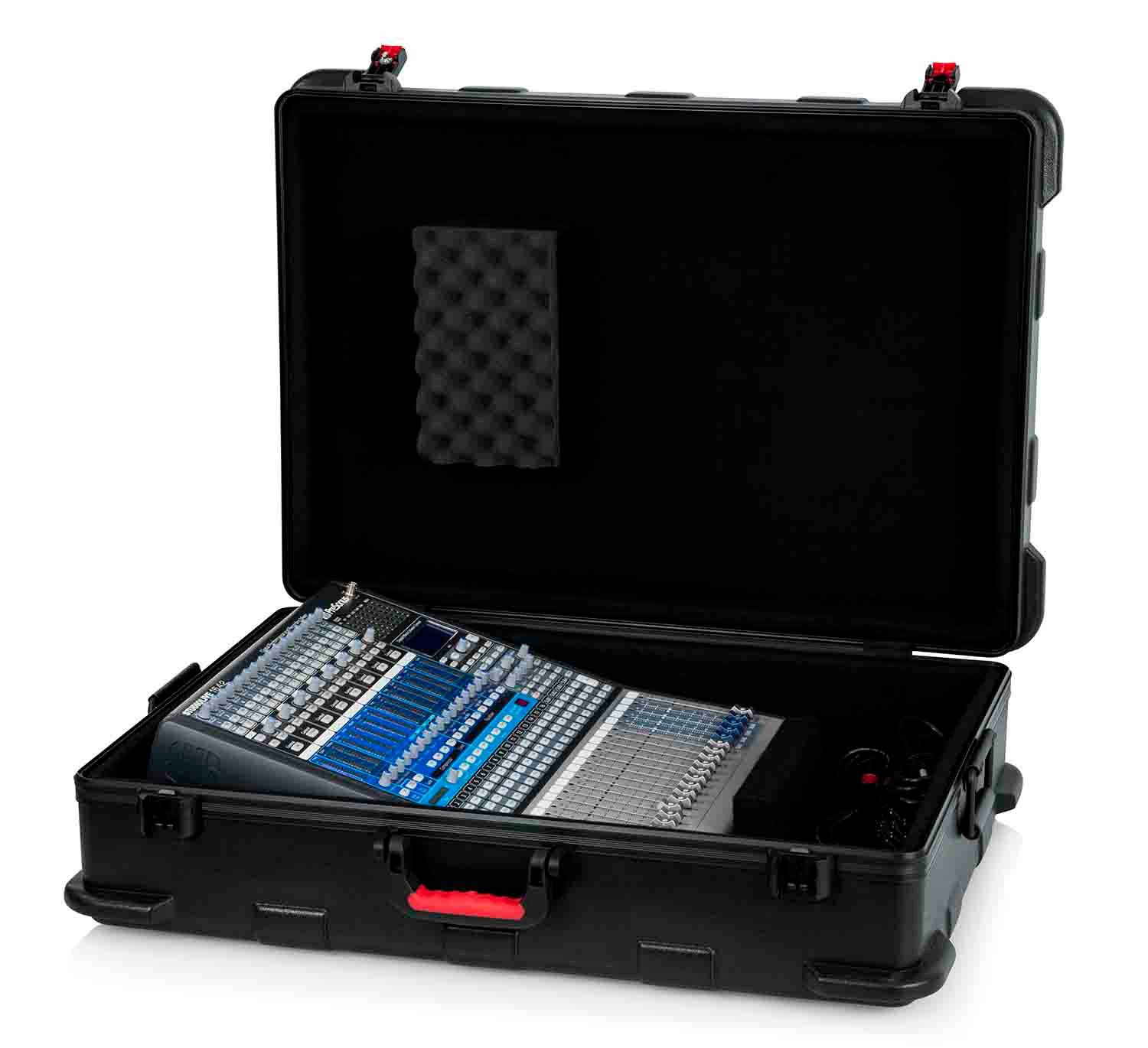Gator Cases GTSA-MIX203008 Polyethylene DJ Mixer and Equipment Case - 20″x30″x8″ - Hollywood DJ