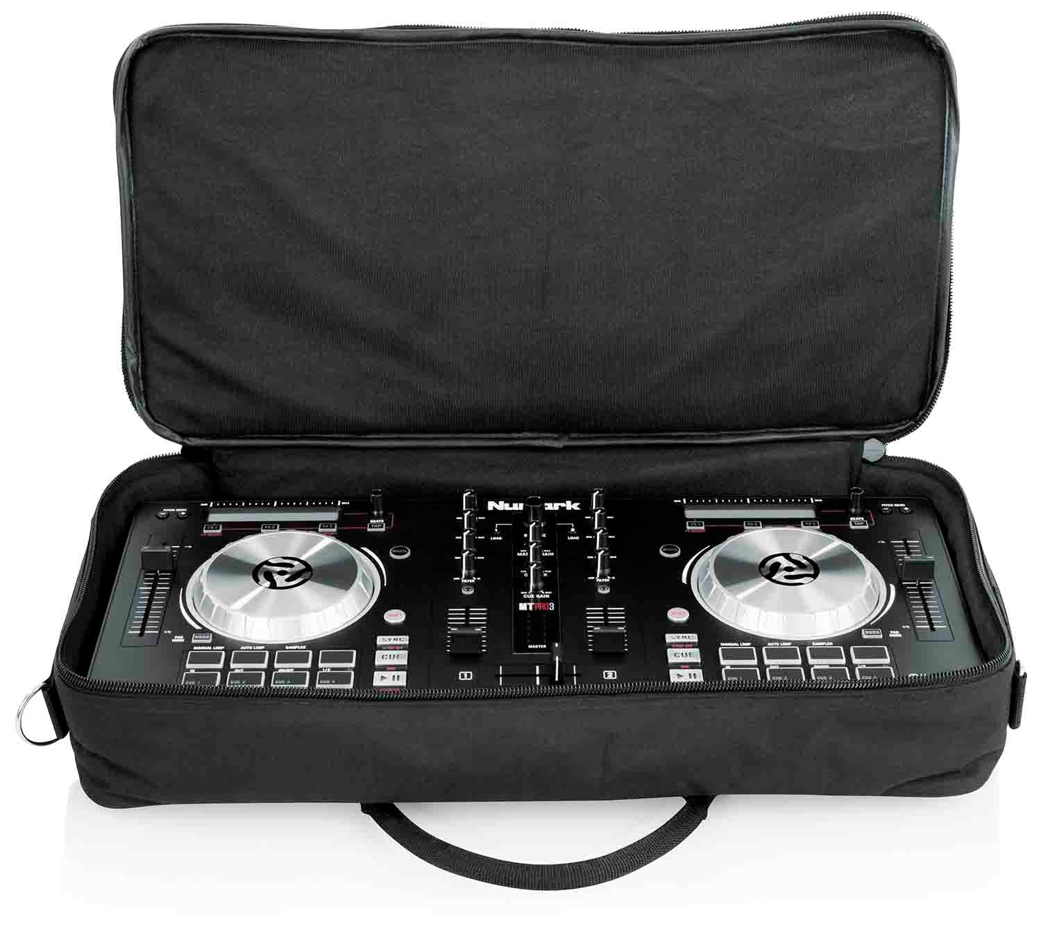 Gator Cases GK-2110 DJ Gig Bag for Micro Controllers 22.5″ X 11.5″ X 4″ Gator Cases