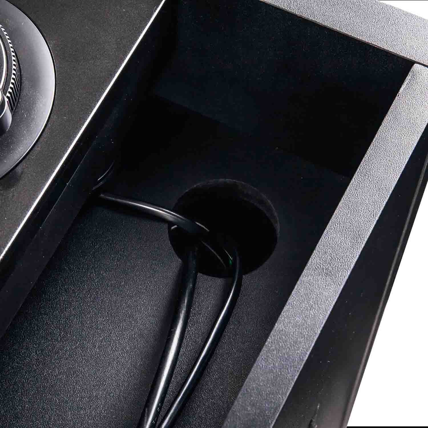 Glorious GigBar DJ Workstation for Turntables and Controllers - Black - Hollywood DJ