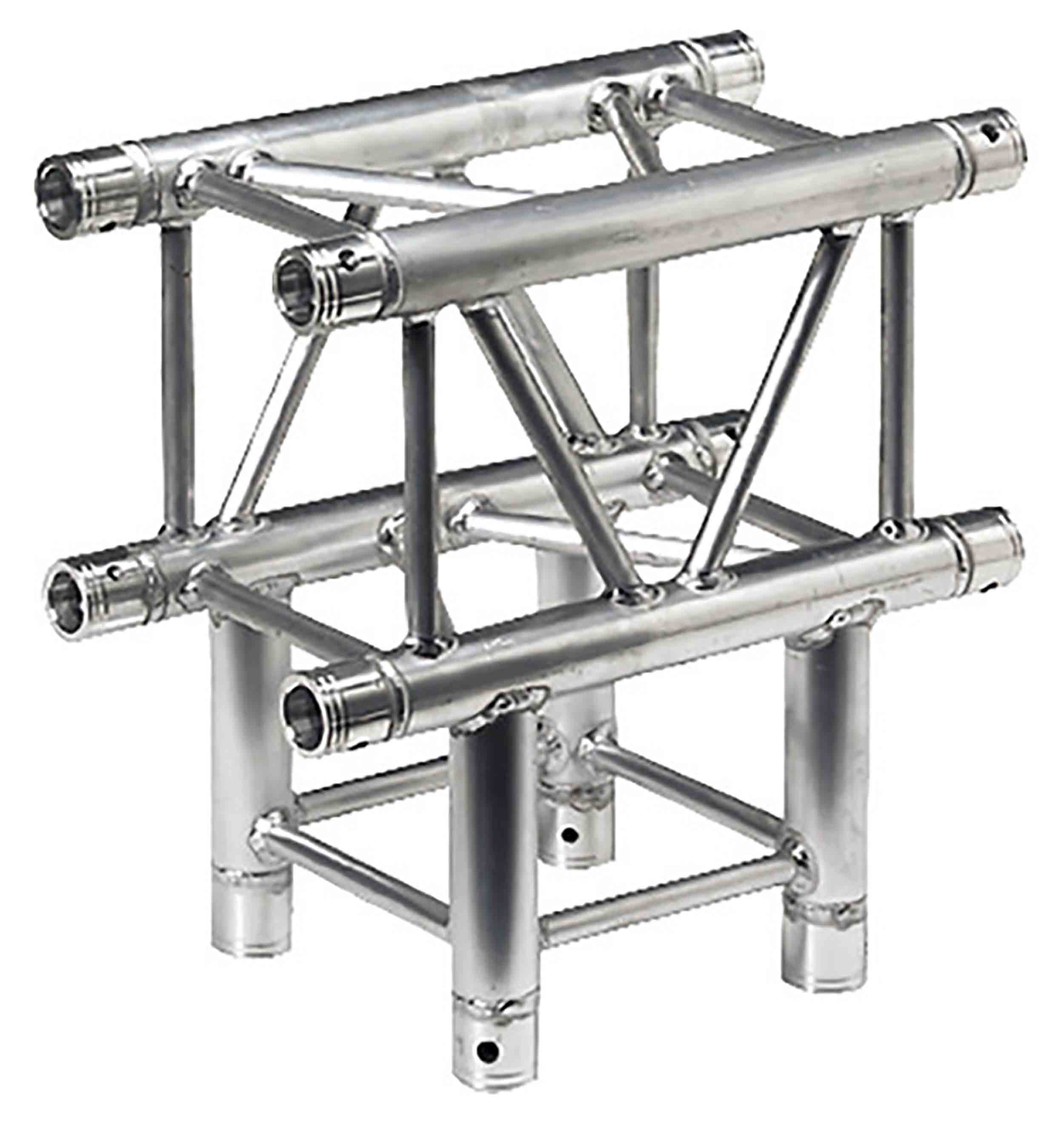 Global Truss SQ-4129, Three Way T-Junction for F34 Square Truss - Hollywood DJ