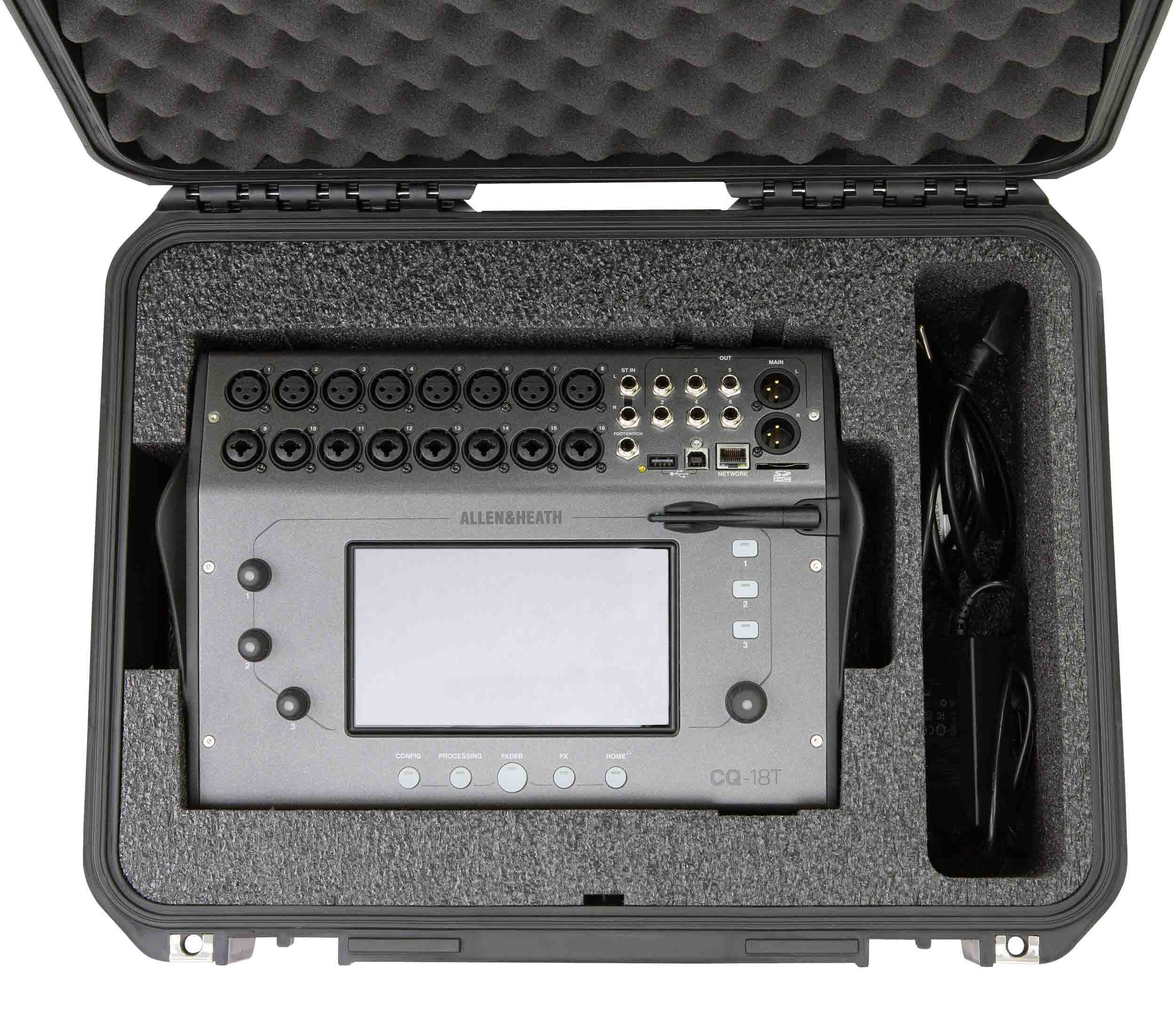 SKB Cases 3i1813-7-CQ1, iSeries Mixer Case for Allen & Heath CQ-12T or CQ-18T - Hollywood DJ