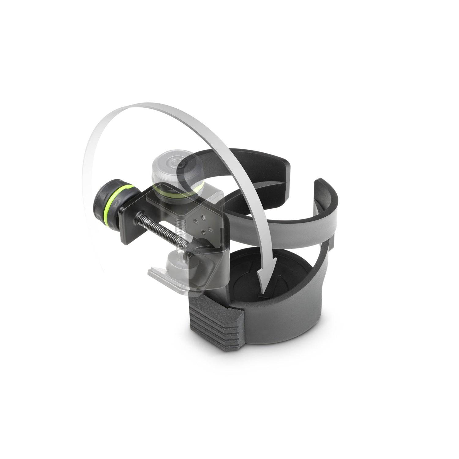 Gravity GMADRINKM Microphone Stand Drink Holder - Hollywood DJ