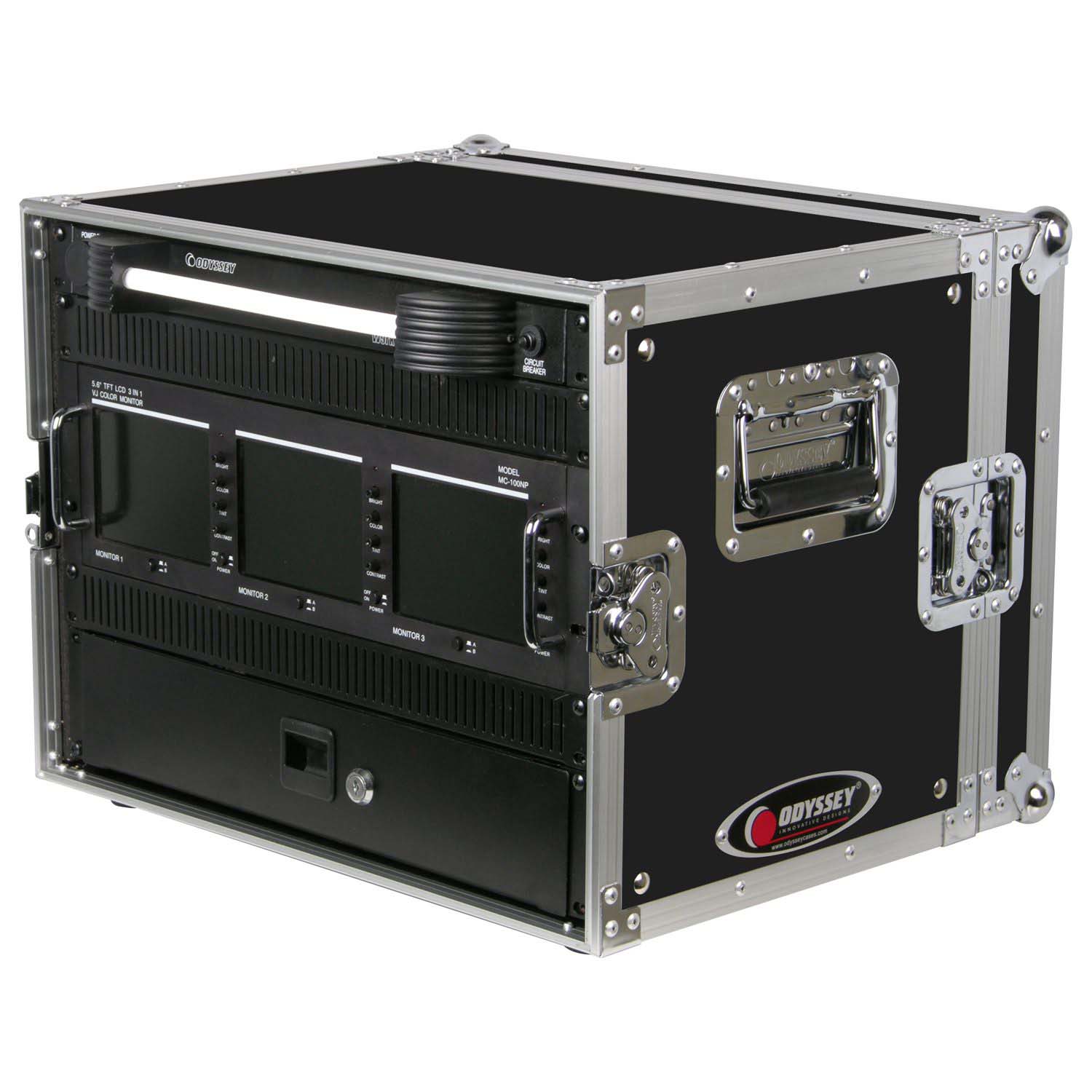 5U Rack Mountable Lighting Controller Case - Odyssey Cases