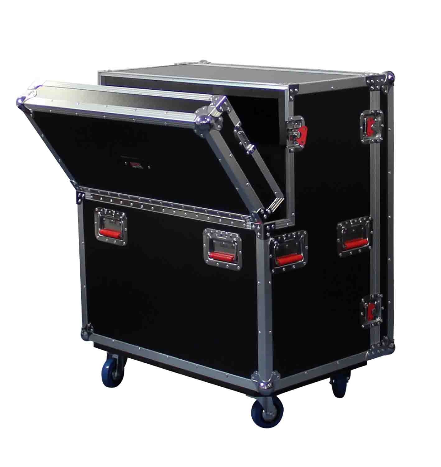 Gator Cases G-TOUR CAB412 ATA Tour case for 412 guitar speaker cabinet with live in design and rear access door - Hollywood DJ