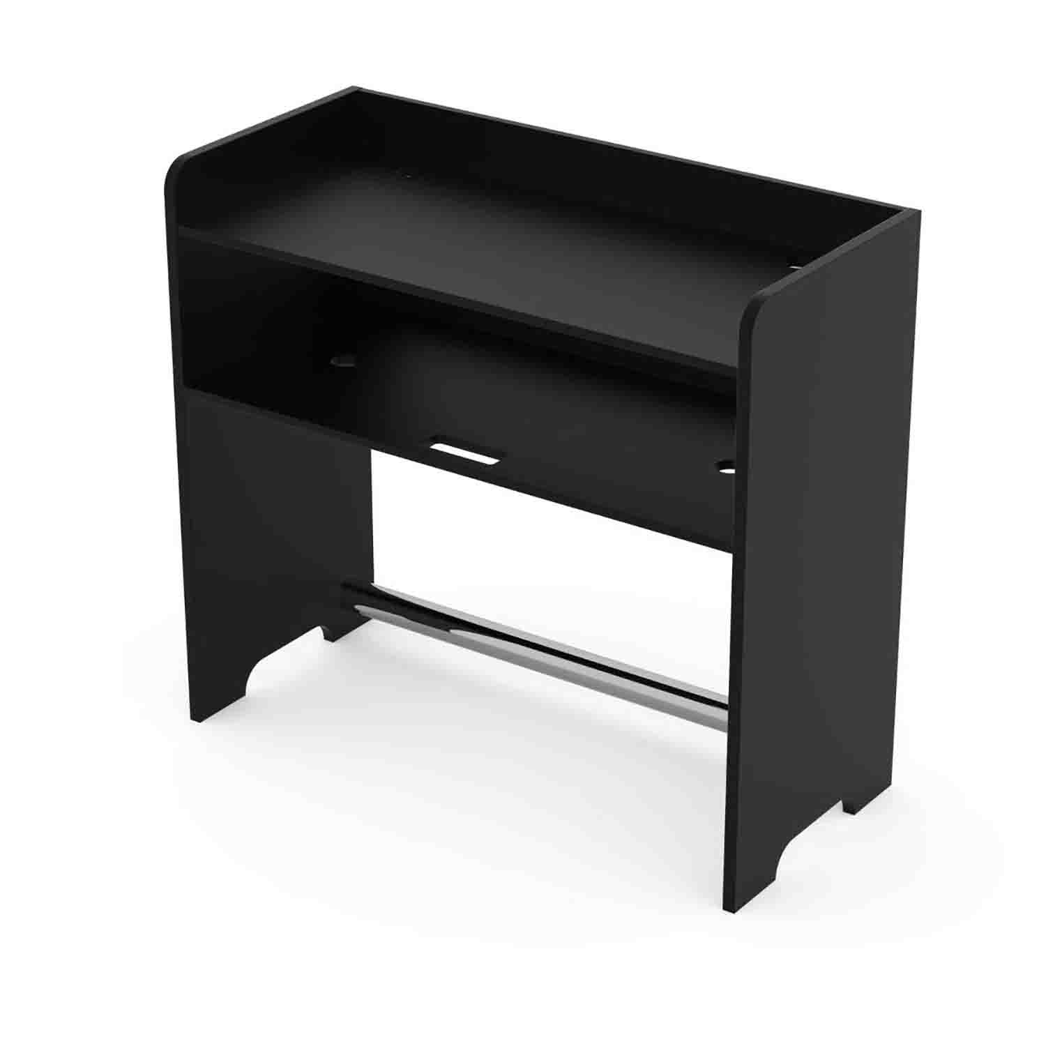 Glorious GigBar DJ Workstation for Turntables and Controllers - Black - Hollywood DJ