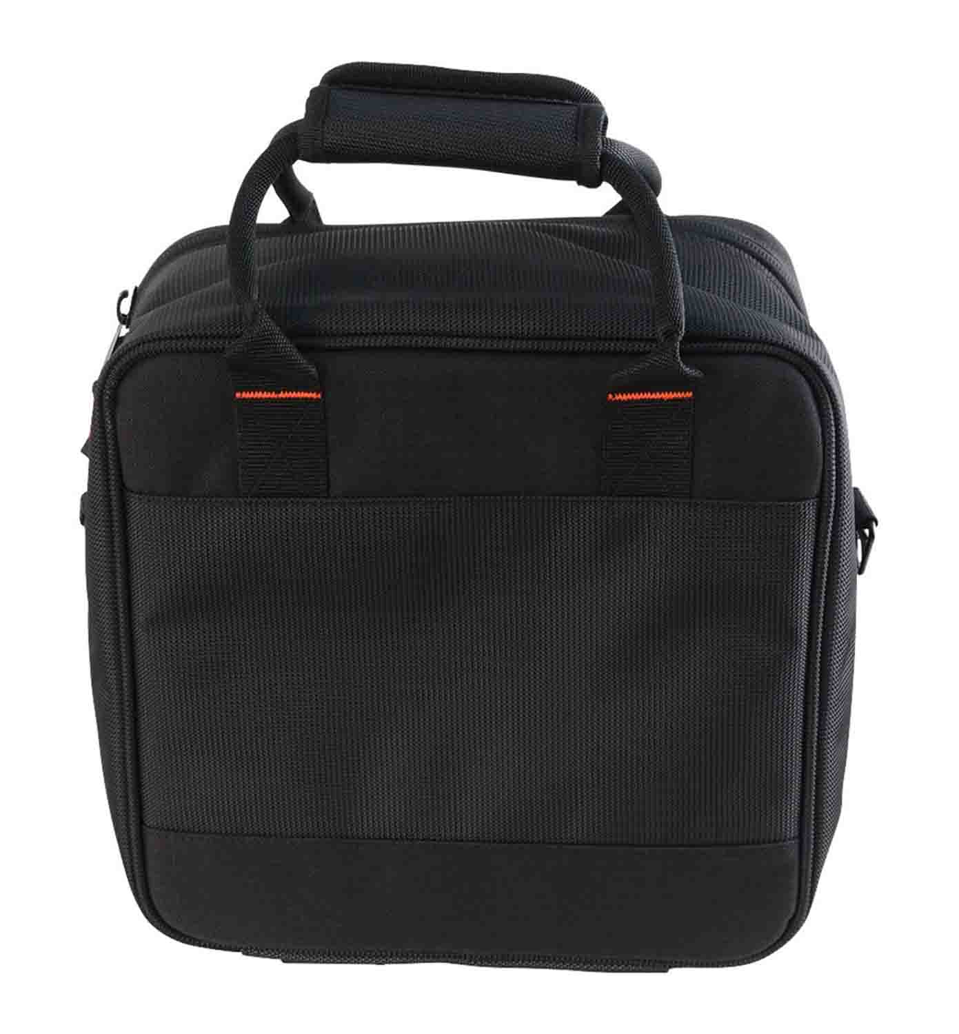 Gator Cases G-MIXERBAG-1212 Updated Padded Nylon DJ Bag for Mixer and DJ Equipment - 12″ X 12″ X 5.5″ - Hollywood DJ