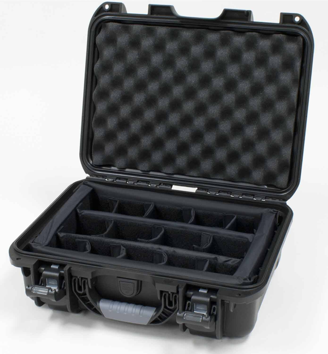 Gator Cases GU-1510-06-WPDV Waterproof Injection Molded DJ Case with Divider System - 15″X10.5″X6.2″ - Hollywood DJ