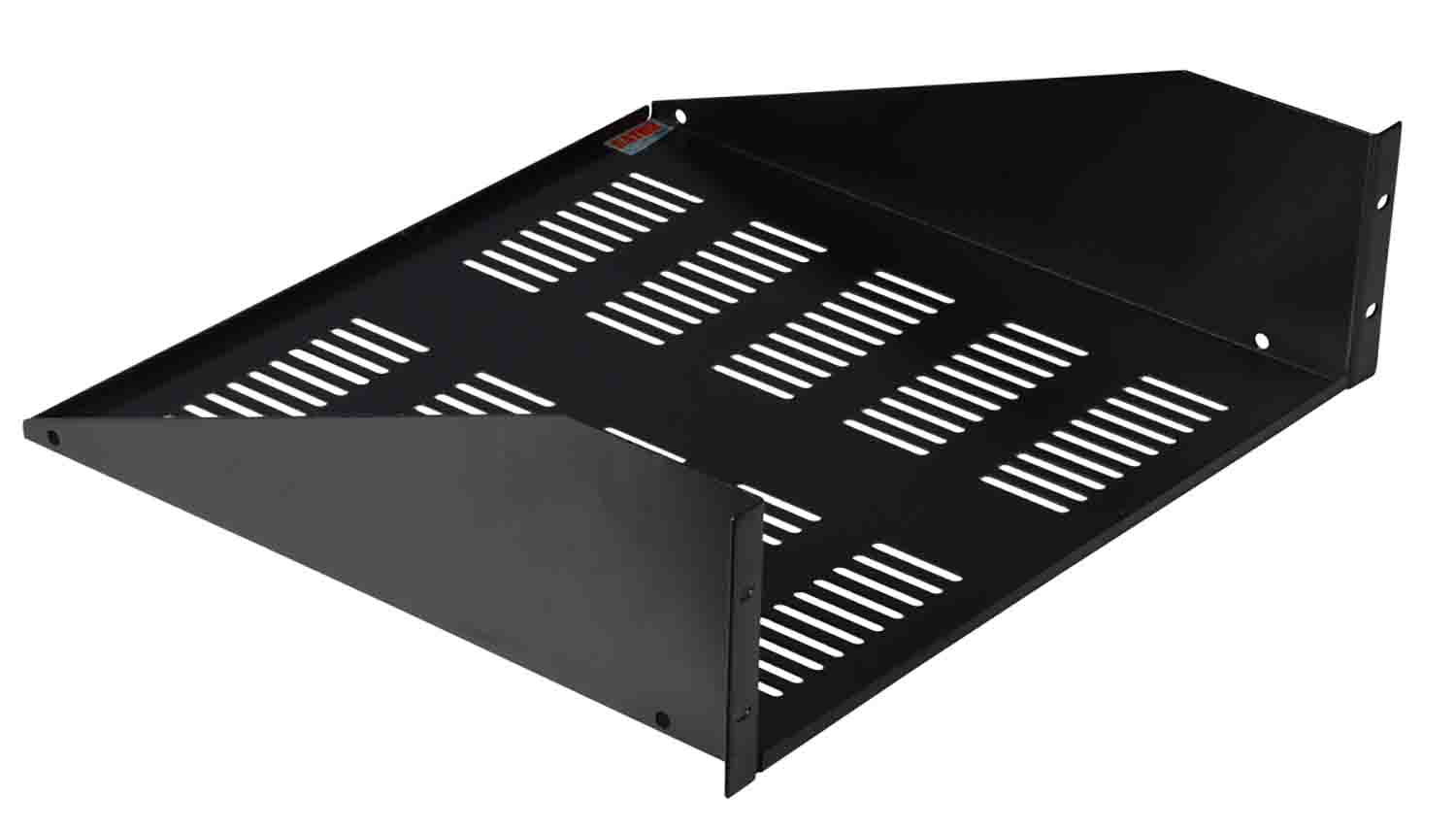 Gator Cases GRW-SHELFVNT3 Rackworks Utility 3U Vented Shelf - 17″ Deep - Hollywood DJ