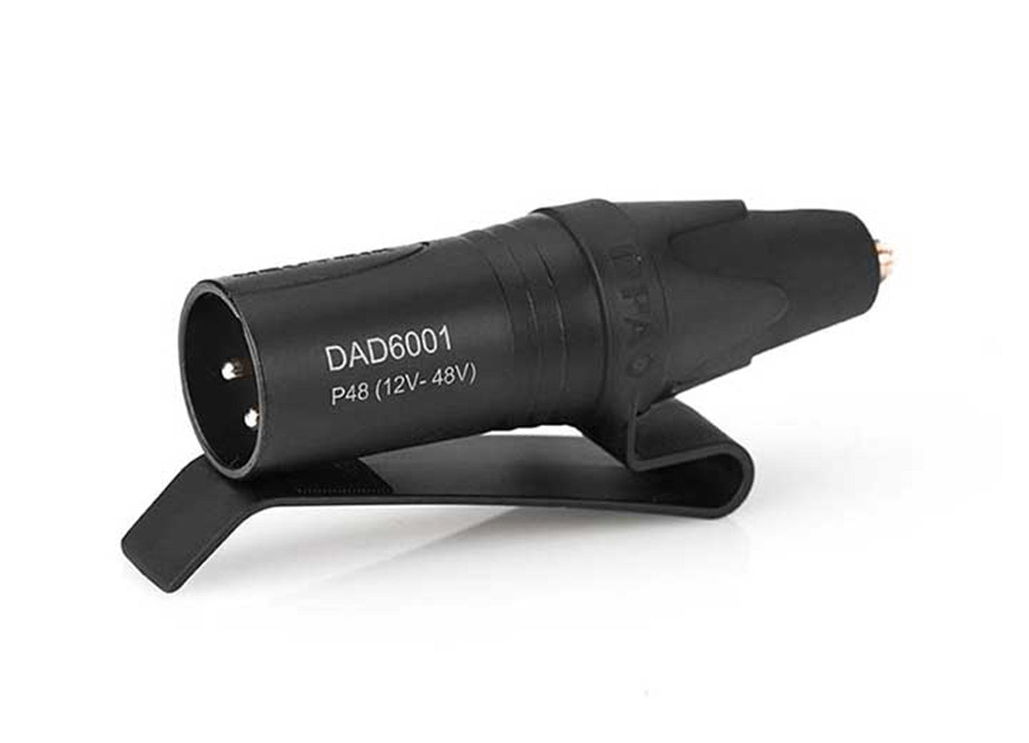 DPA Microphones DAD6001-BC Adapter for Microdot To 3-Pin XLR With Belt Clip - Hollywood DJ