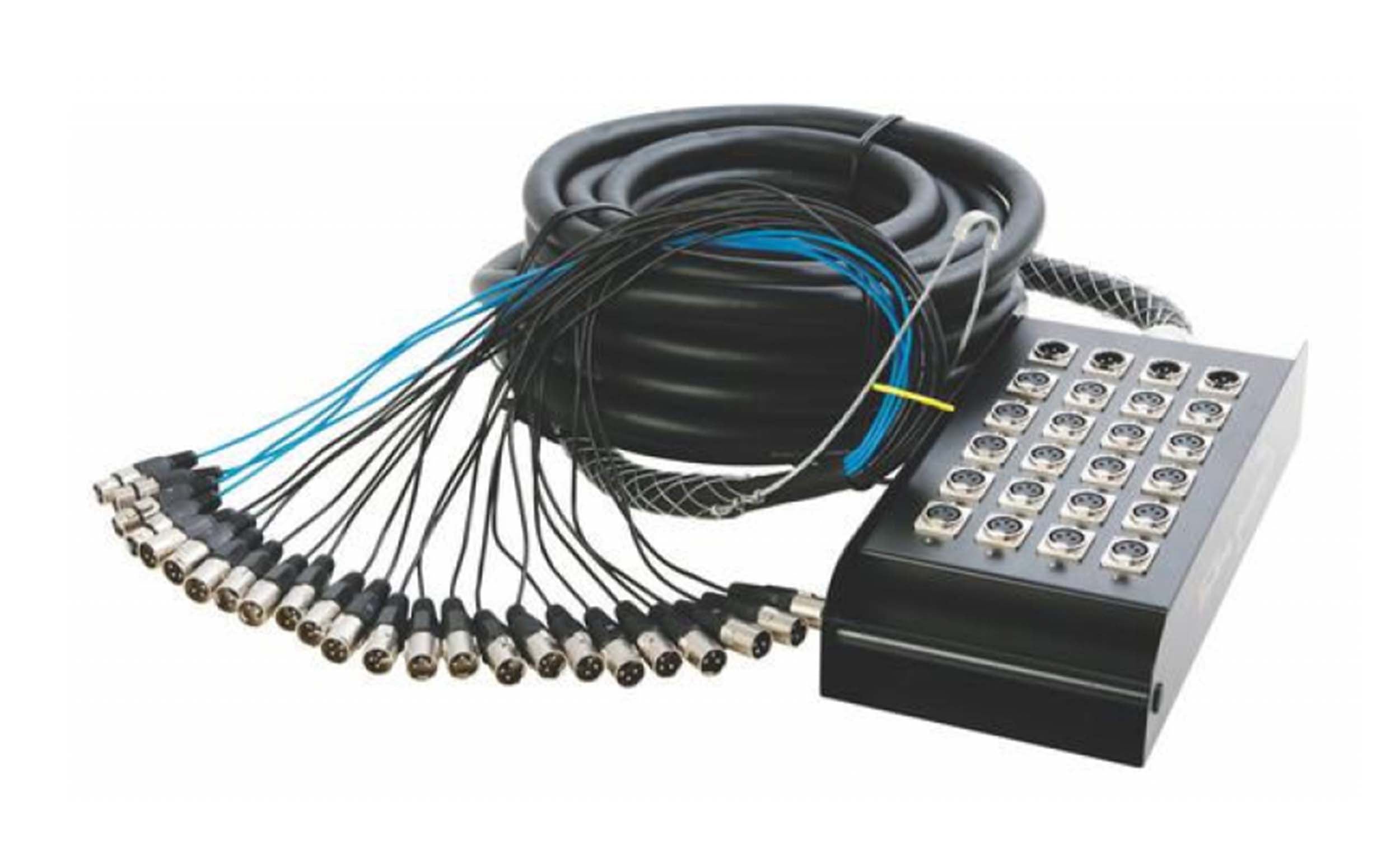 On Stage SNK20450V2, 50-Ft 20-Channel and 4-Return Stage Snake Cable On-Stage