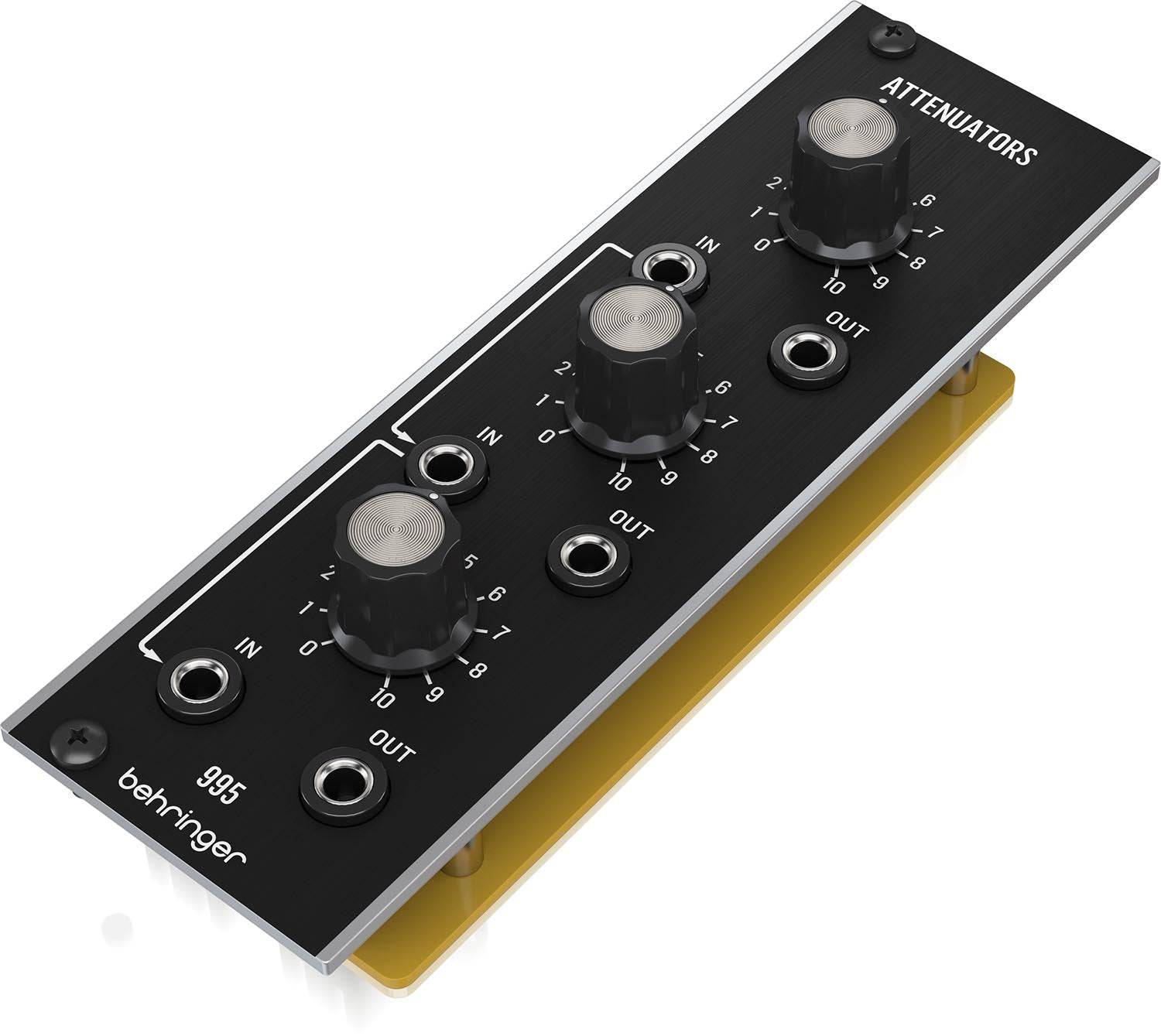 Behringer 995 ATTENUATORS Legendary Analog Attenuator Module for Eurorack - Hollywood DJ