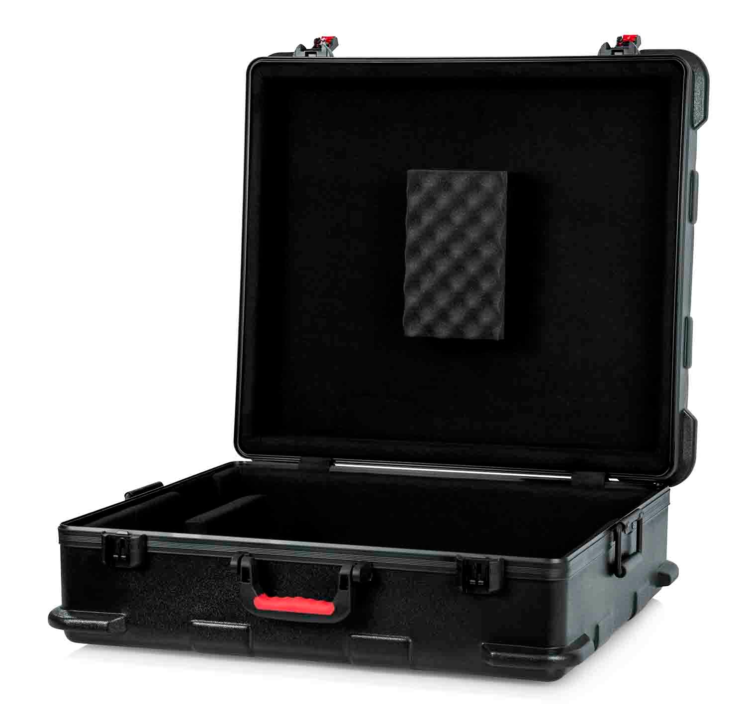 Gator Cases GTSA-MIX222508 Polyethylene DJ Mixer and Equipment Case - 22″x25″x8″ - Hollywood DJ