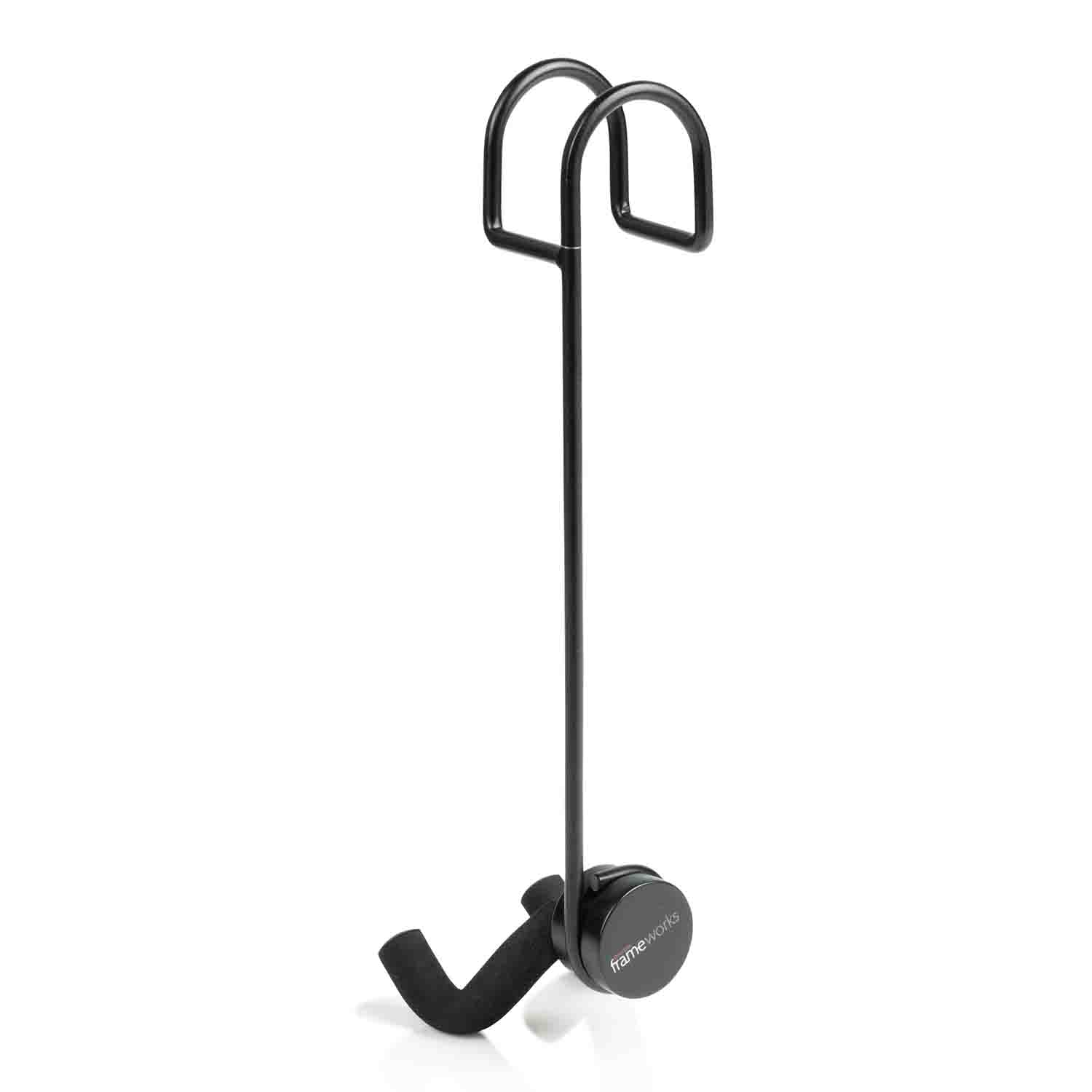 Gator Frameworks GFW-GTRCLOSETHNGR-DLX Deluxe Closet Hanger Yoke for Acoustic, Electric and Bass Guitars - Hollywood DJ