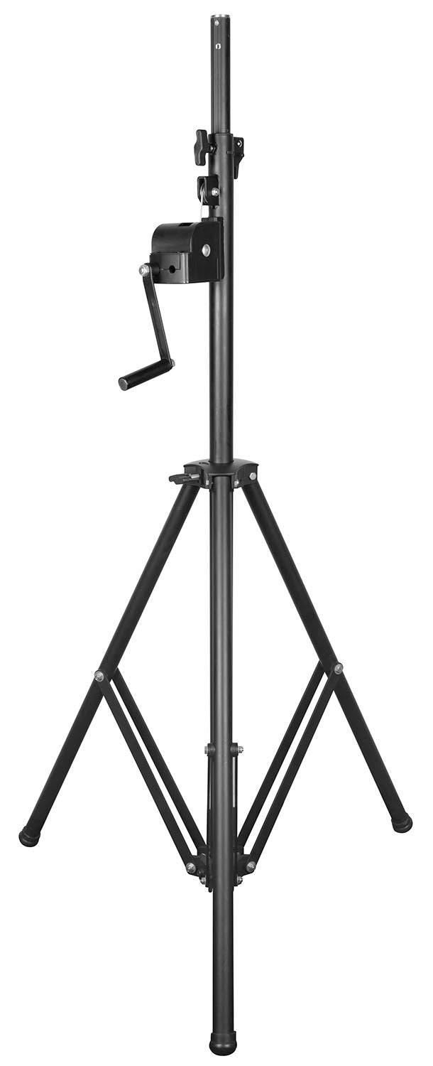 Chauvet Trusst CTCS30, 3 Meters Crank Up Tower Stand With T-Bar Adaptor - Hollywood DJ