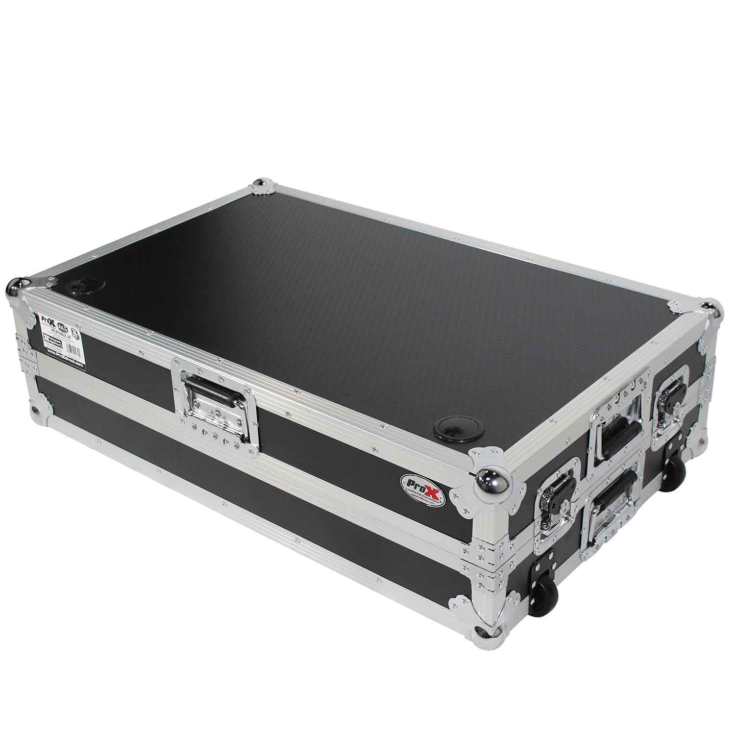 B-Stock: ProX XS-ZTABLE JR, Portable DJ Workstation & Flight Case Table With Wheels - Hollywood DJ