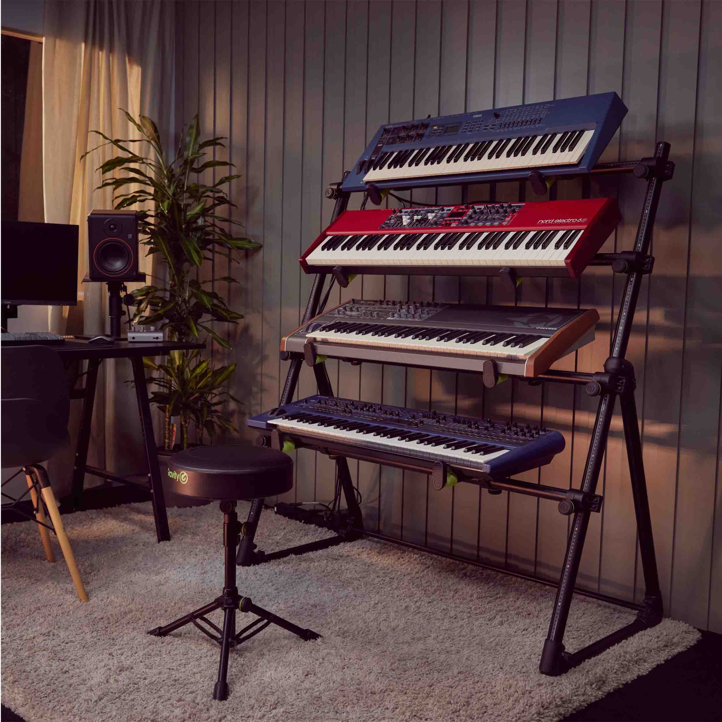 Gravity KS MKS 01 B, Multi Keyboard Stand Gravity