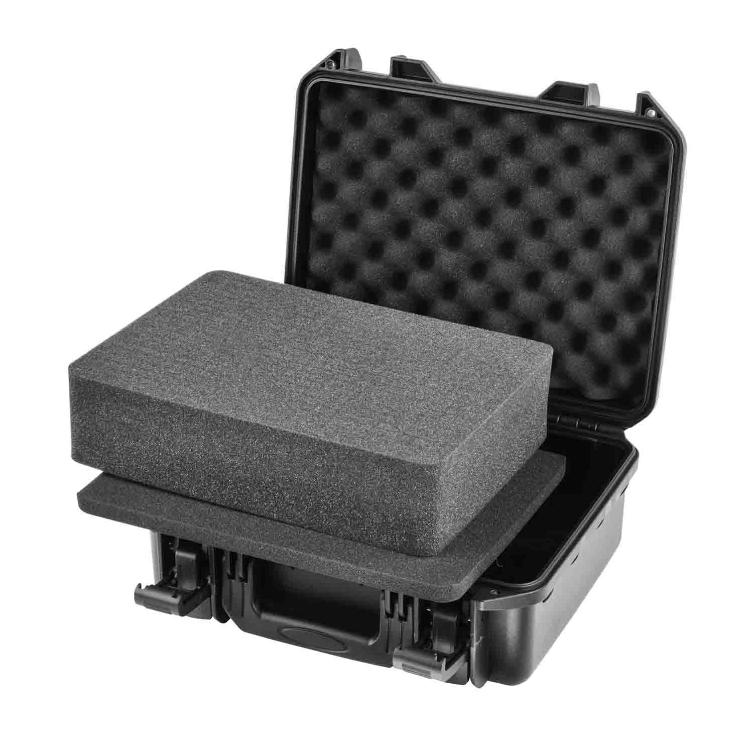 Odyssey VU131105 Vulcan Injection-Molded Utility Case with Pluck Foam - 13 x 9.5 x 3.75" Interior - Hollywood DJ