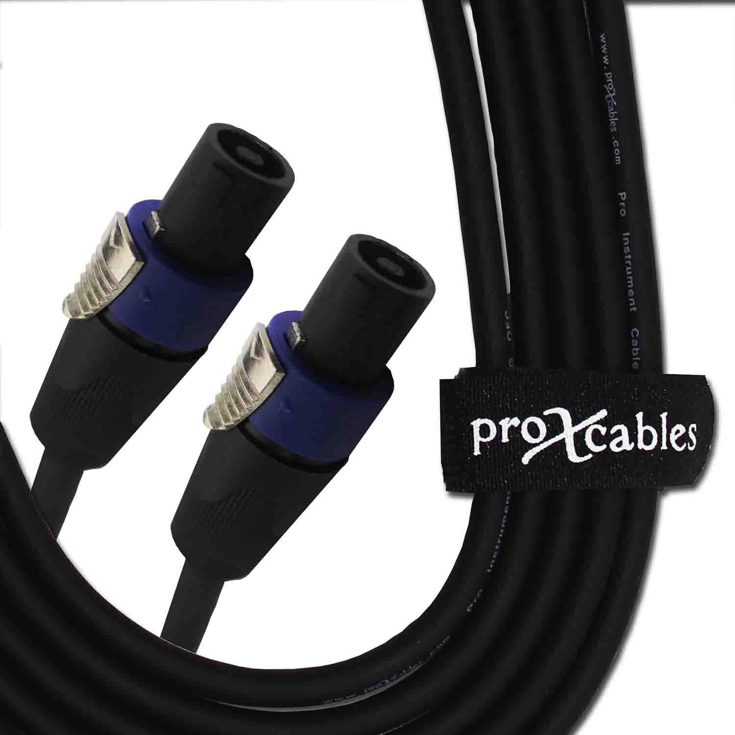 Prox XC-SS50 SpeakOn to SpeakOn 12AWG High Performance Speaker Cable - 50 Feet - Hollywood DJ