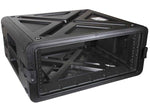 ProX XM-4U VaultX 4U Rack Air-tight, Water-sealed ABS Case - Hollywood DJ