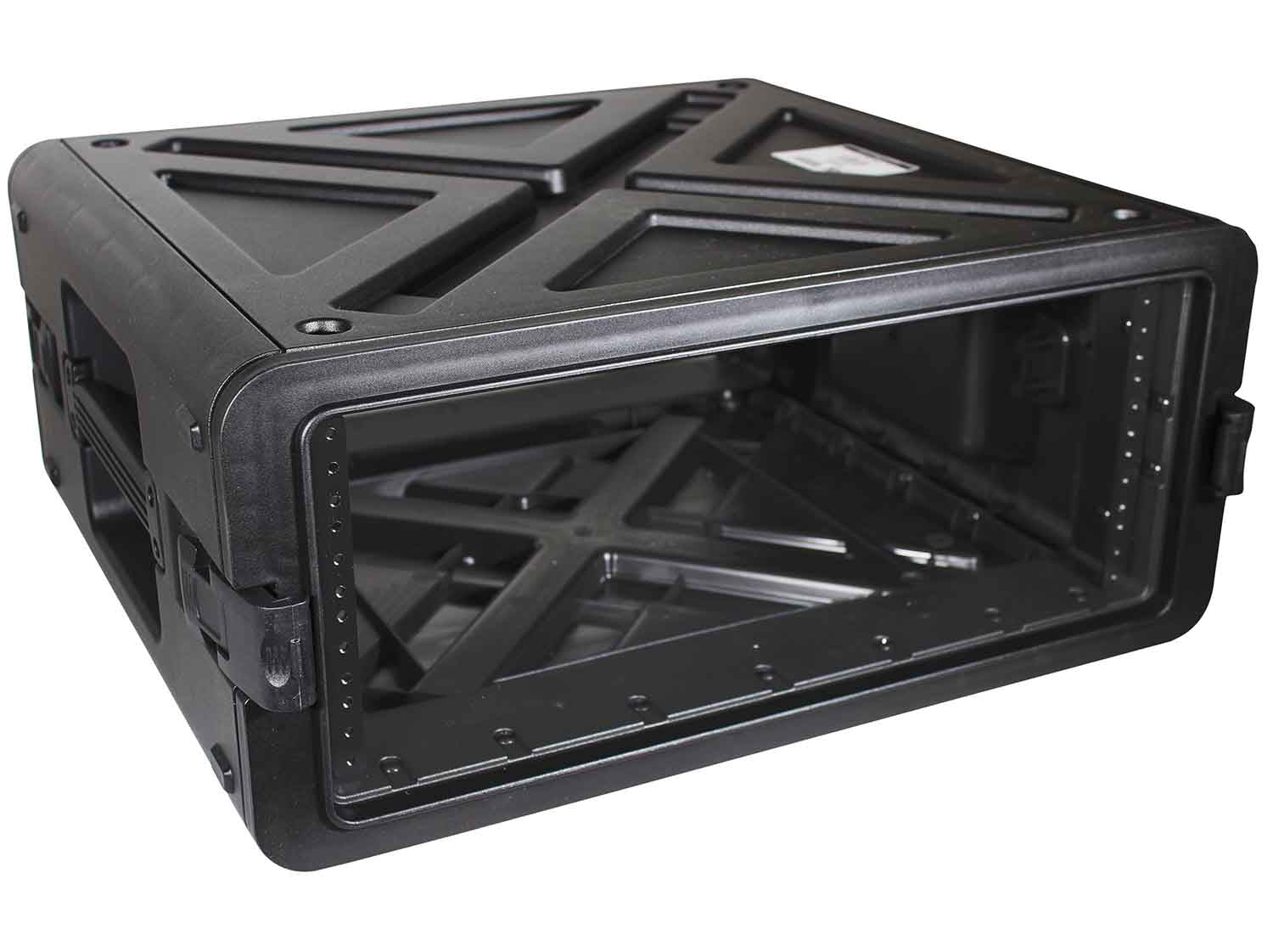 ProX XM-4U VaultX 4U Rack Air-tight, Water-sealed ABS Case - Hollywood DJ