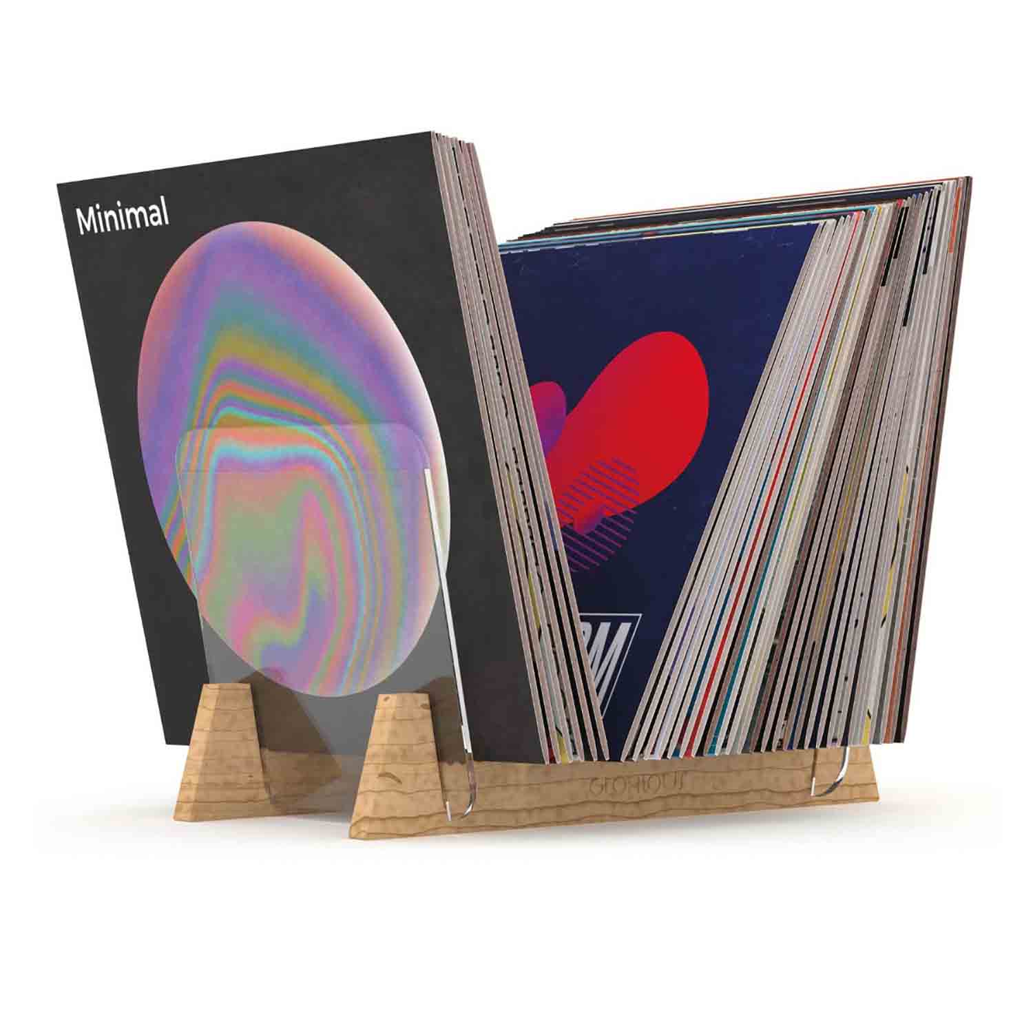 Glorious Record Stand 75 for Vinyl Records - Hollywood DJ