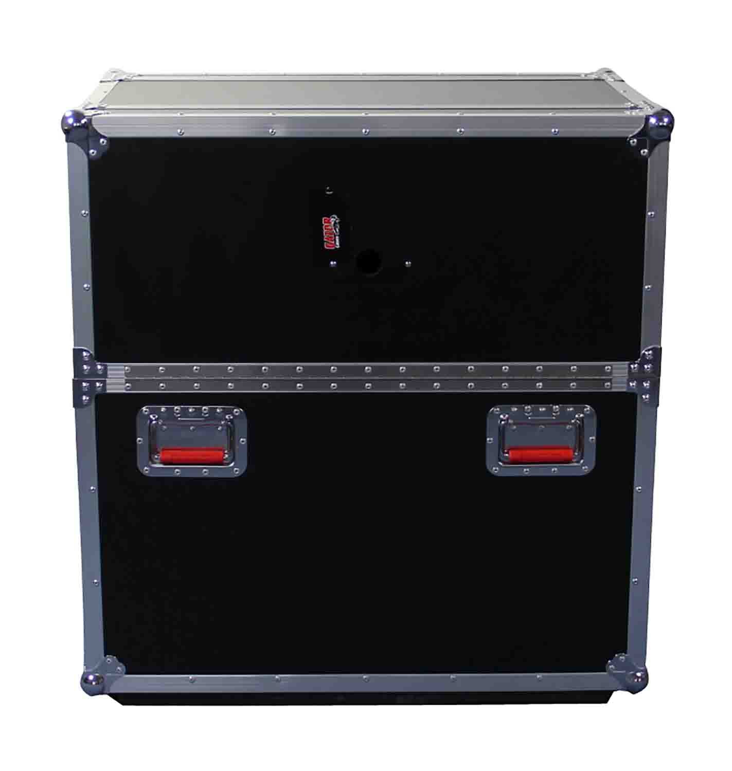Gator Cases G-TOUR CAB412 ATA Tour case for 412 guitar speaker cabinet with live in design and rear access door - Hollywood DJ
