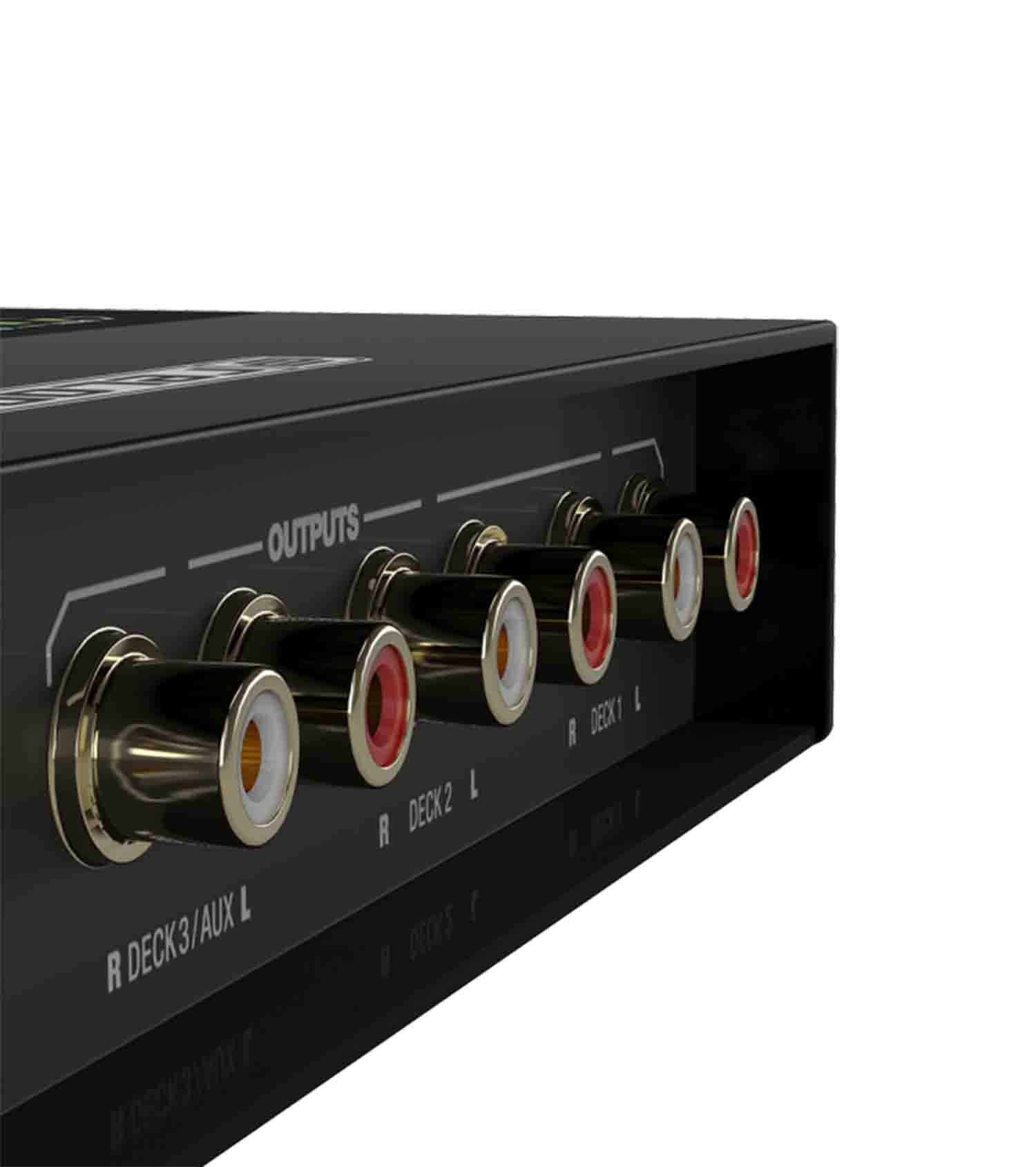 Reloop Flux Next Generation USB-C 3-Channel 6x6 DVS Interface for Serato DJ Pro Reloop