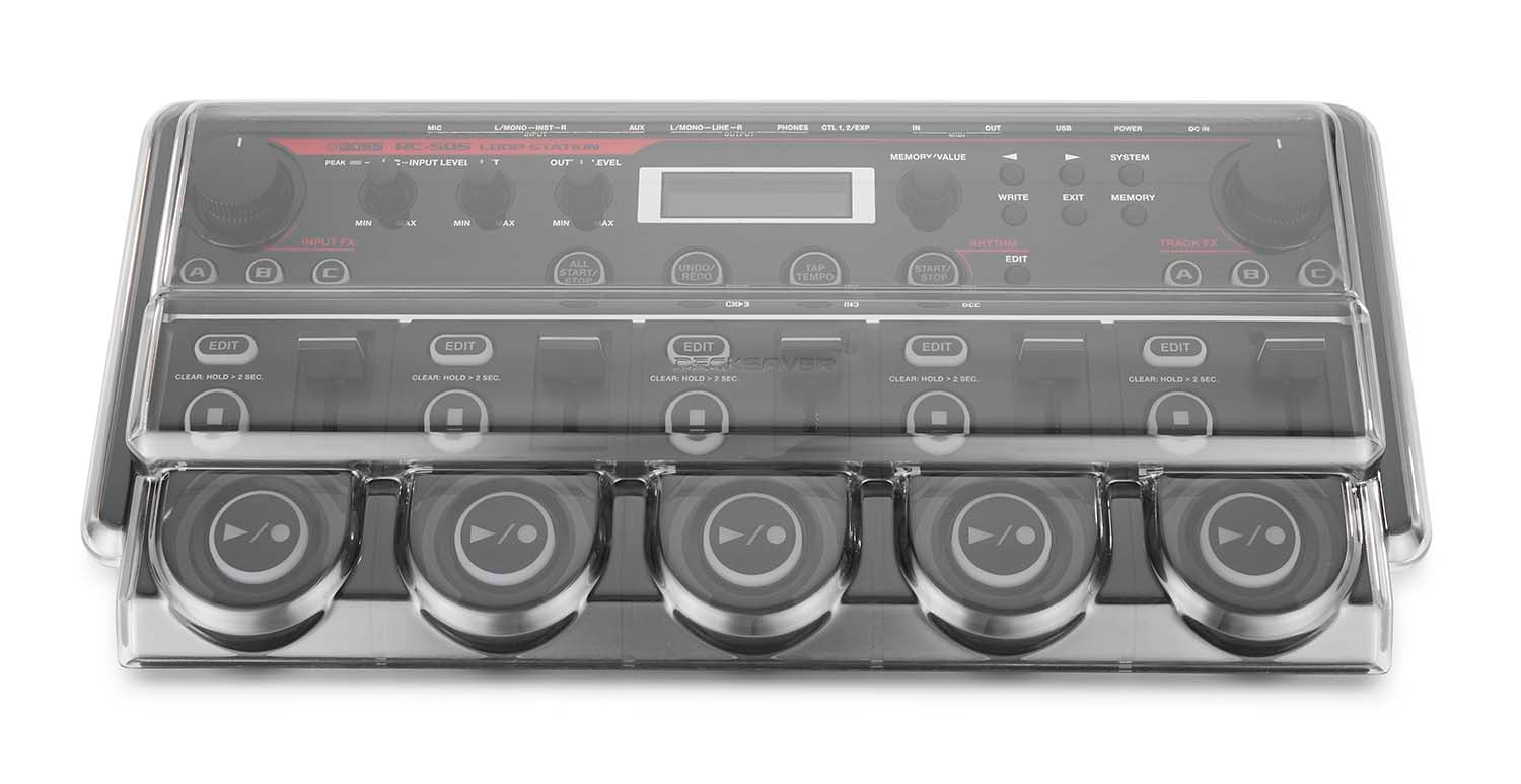 B-Stock: Decksaver DS-PC-RC505 Protection Cover for Boss RC-505 Loop Station - Hollywood DJ