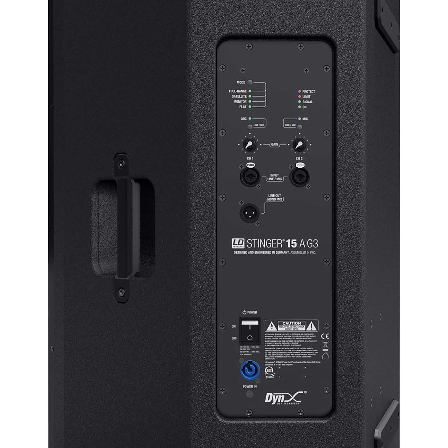 LD Systems STINGER 15 A G3, 15 Inches Active 2 Way Bass-Reflex PA Speaker LD Systems