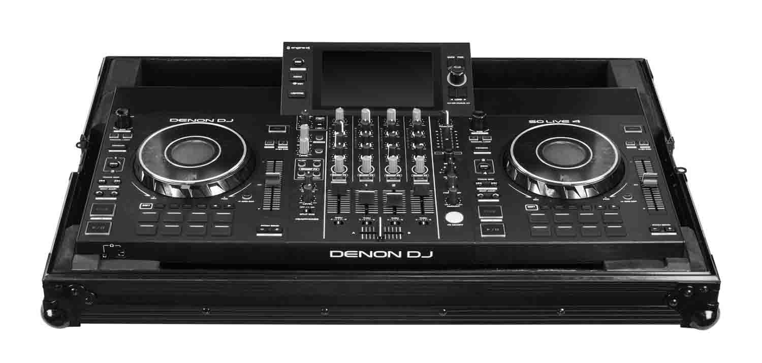 B-Stock: Odyssey FZSCLIVE4BLM DJ Flight Case for Denon DJ SC LIVE 4 Black Label - Hollywood DJ