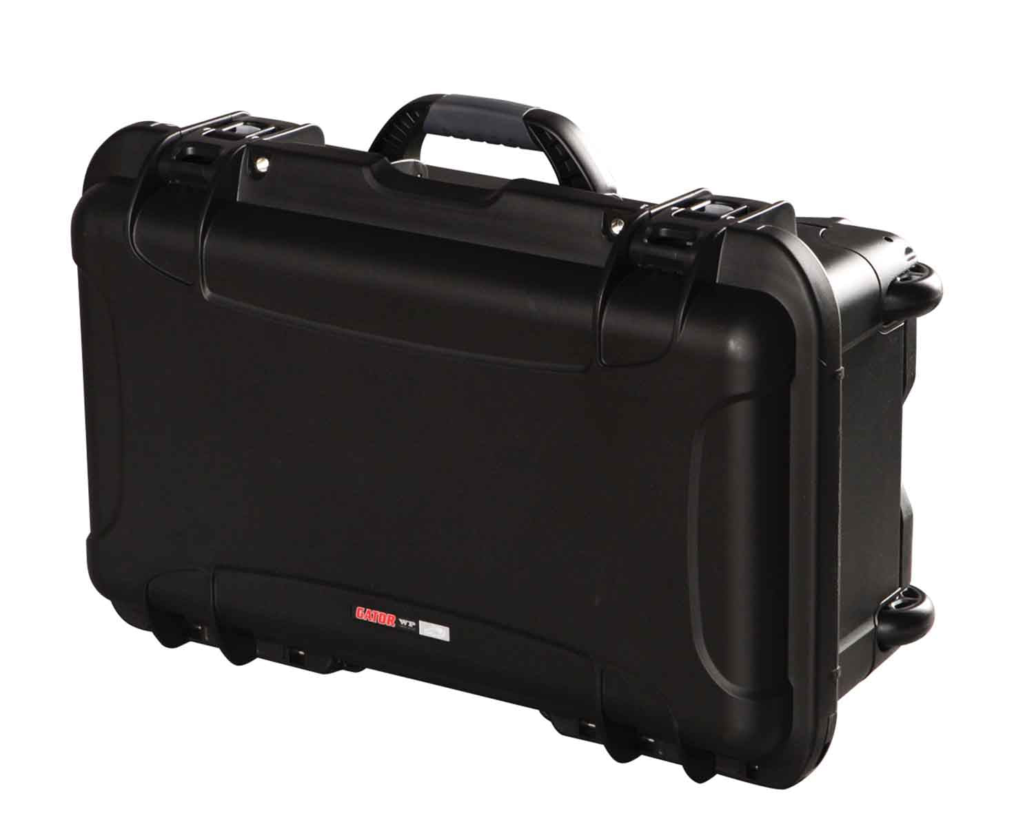 Gator Cases GU-2011-07-WPDV Waterproof Injection Molded Case with Pullout Handle and Inline Wheels - 20.5″X11.3″X7.5″ - Hollywood DJ