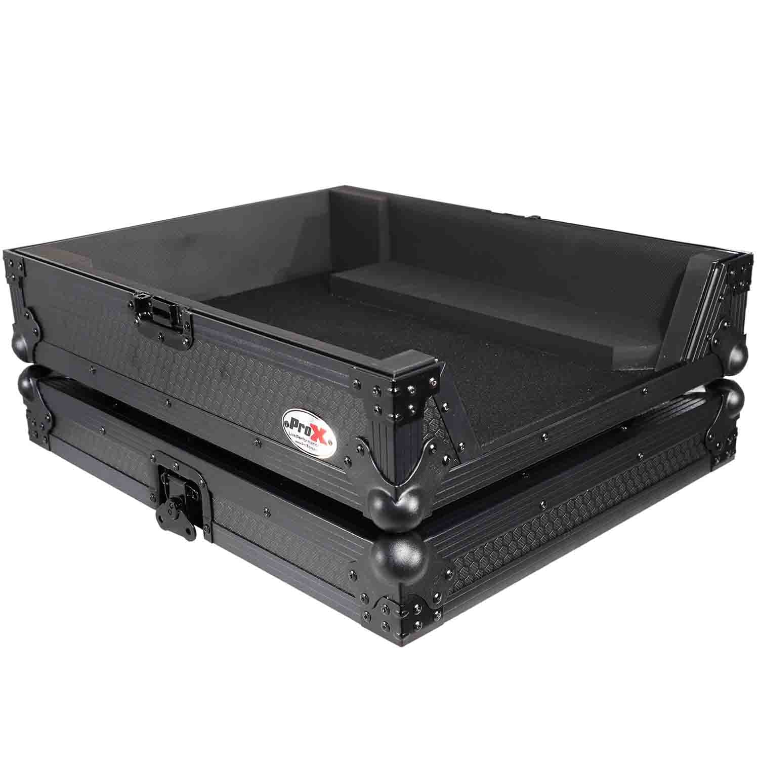 ProX XS-DJMV10BL ATA Style Case For Pioneer DJM-V10 6 Channel DJ Mixer - Black on Black - Hollywood DJ