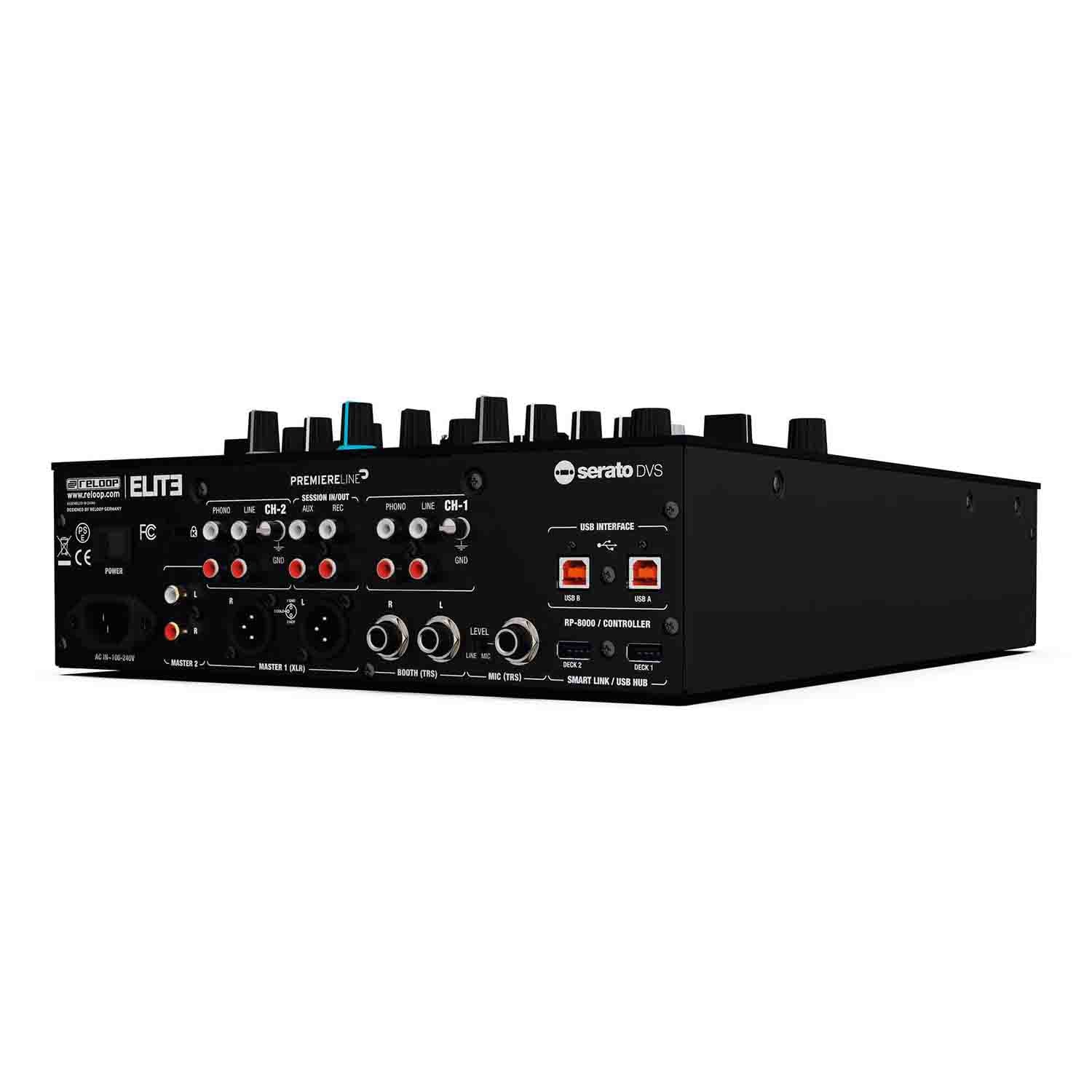 Reloop Elite Professional DJ DVS Mixer for Serato DJ Pro - Hollywood DJ