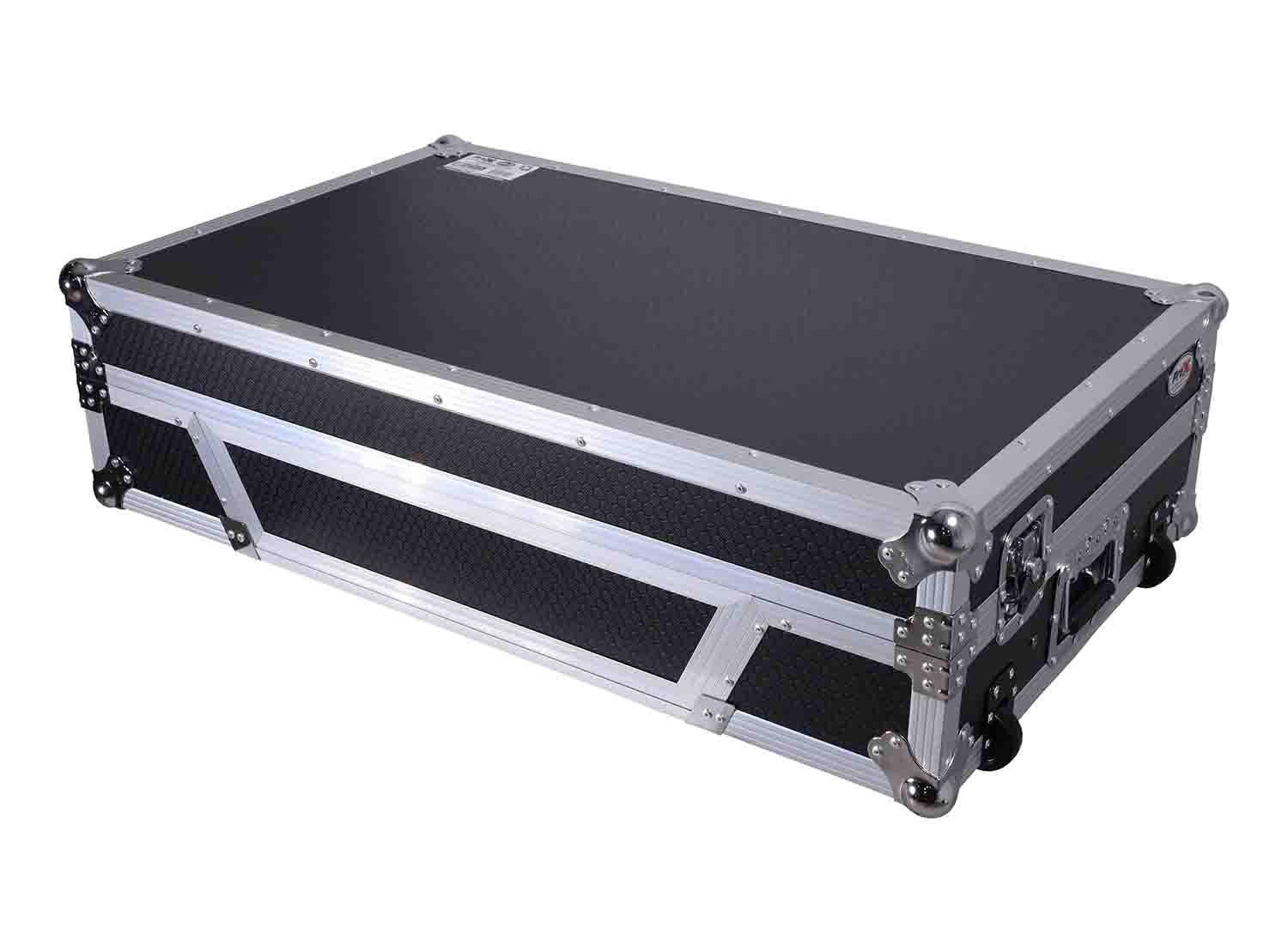 ProX XS-XDJXZ SZ WLT, Flight Case for Pioneer XDJ-XZ and DDJ-SZ2 Digital Controller with Laptop Shelf and Wheels - Hollywood DJ