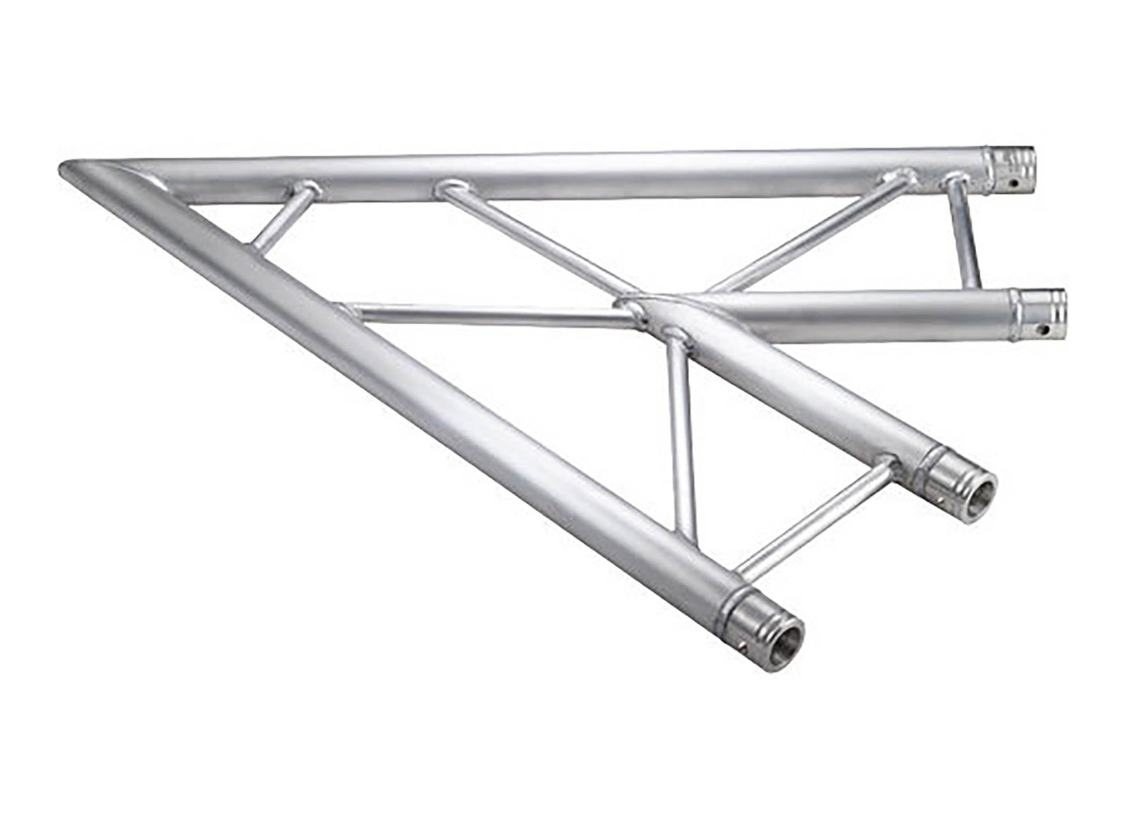 Global Truss IB-4058-H, Horizontal Two Way 45 Degree Corner Junction for F32 I-Beam Truss System - 3.28 ft - Hollywood DJ