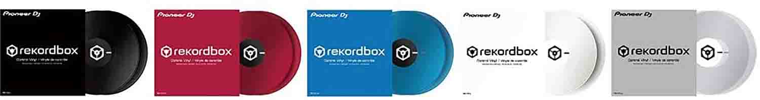 B-Stock: Pioneer DJ RB-VD1-W 2 Control Vinyl for Rekordbox DJ - White - Hollywood DJ