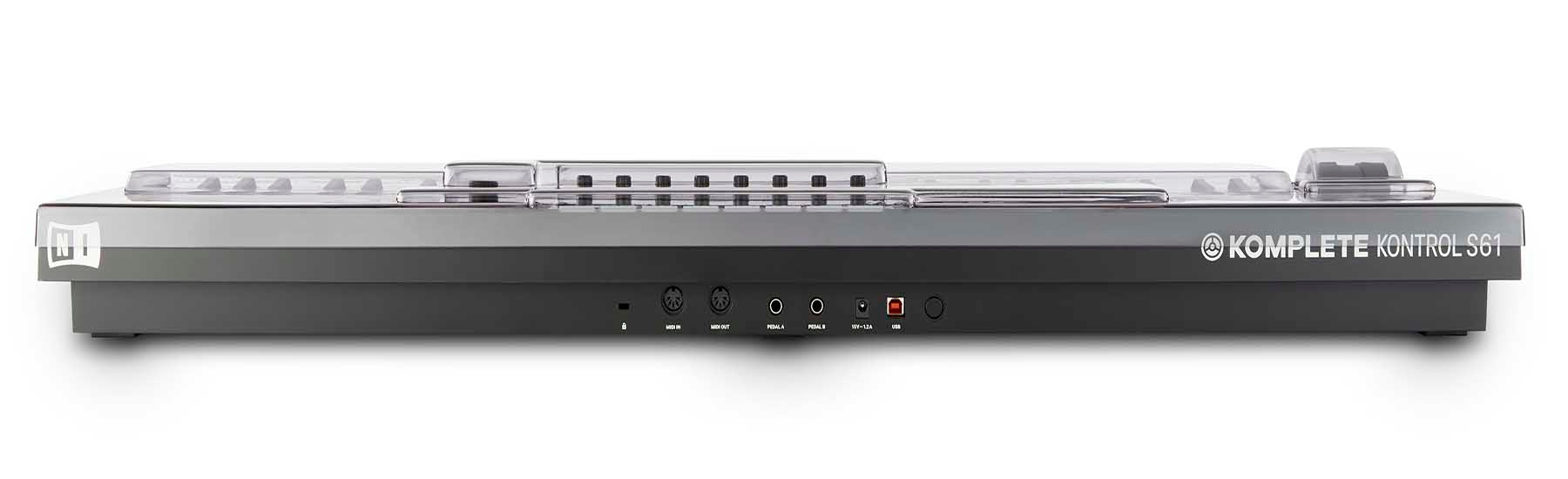 Decksaver Cover DS-PC-KONTROLS61MK2 For NI Komplete Kontrol S61 MK2 Keyboard Controller - Hollywood DJ