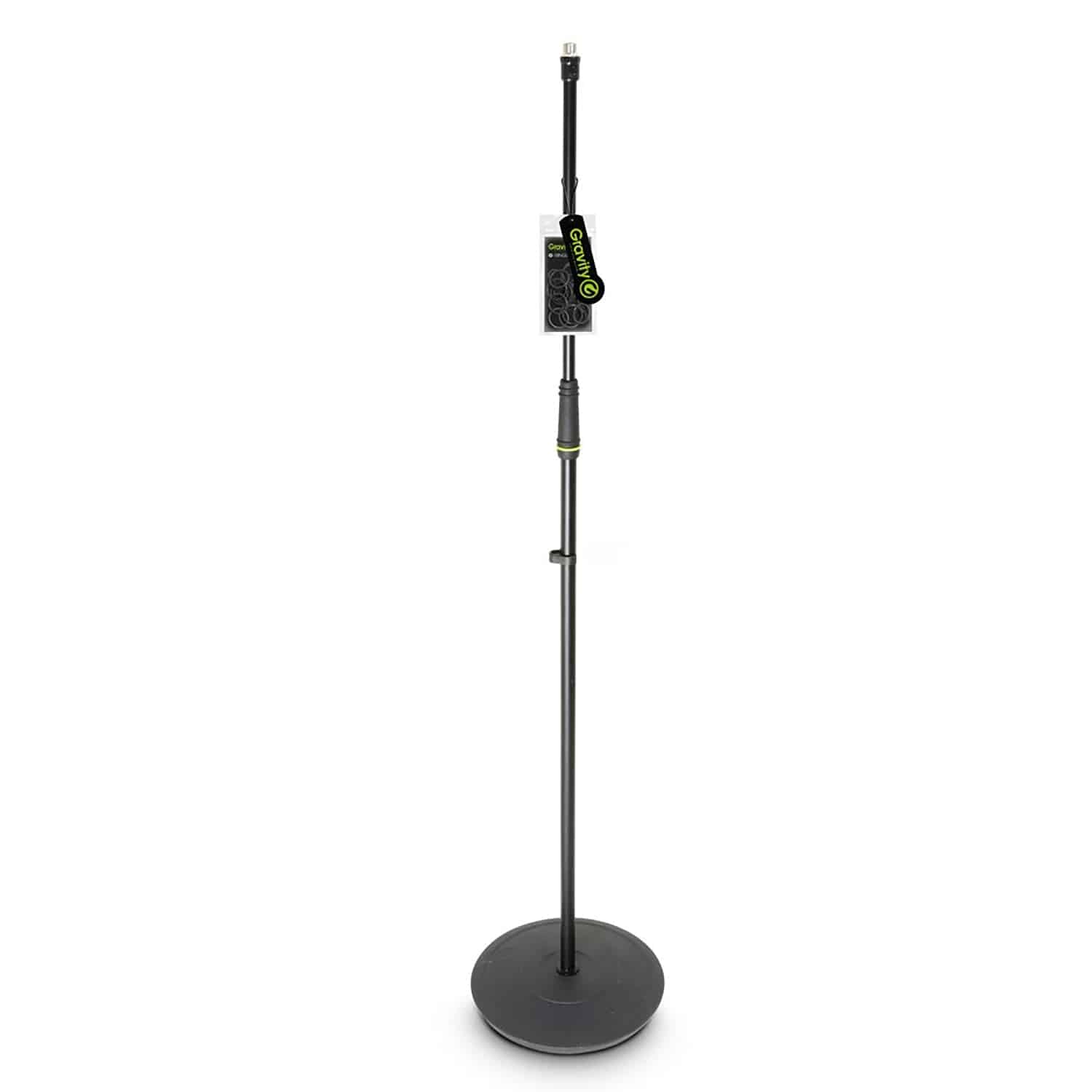 Gravity GMS23 Microphone Stand with Round Base - Hollywood DJ